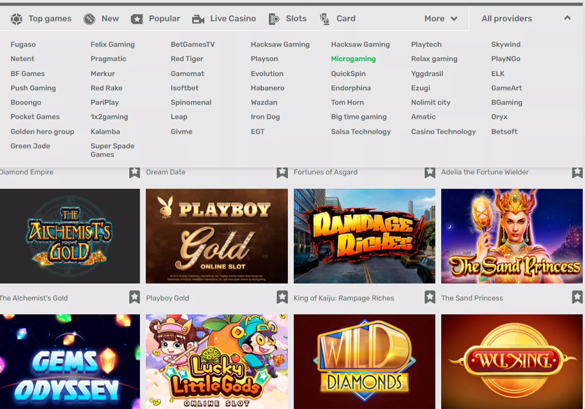 There are a lot of casino games and betting offers at Campobet.