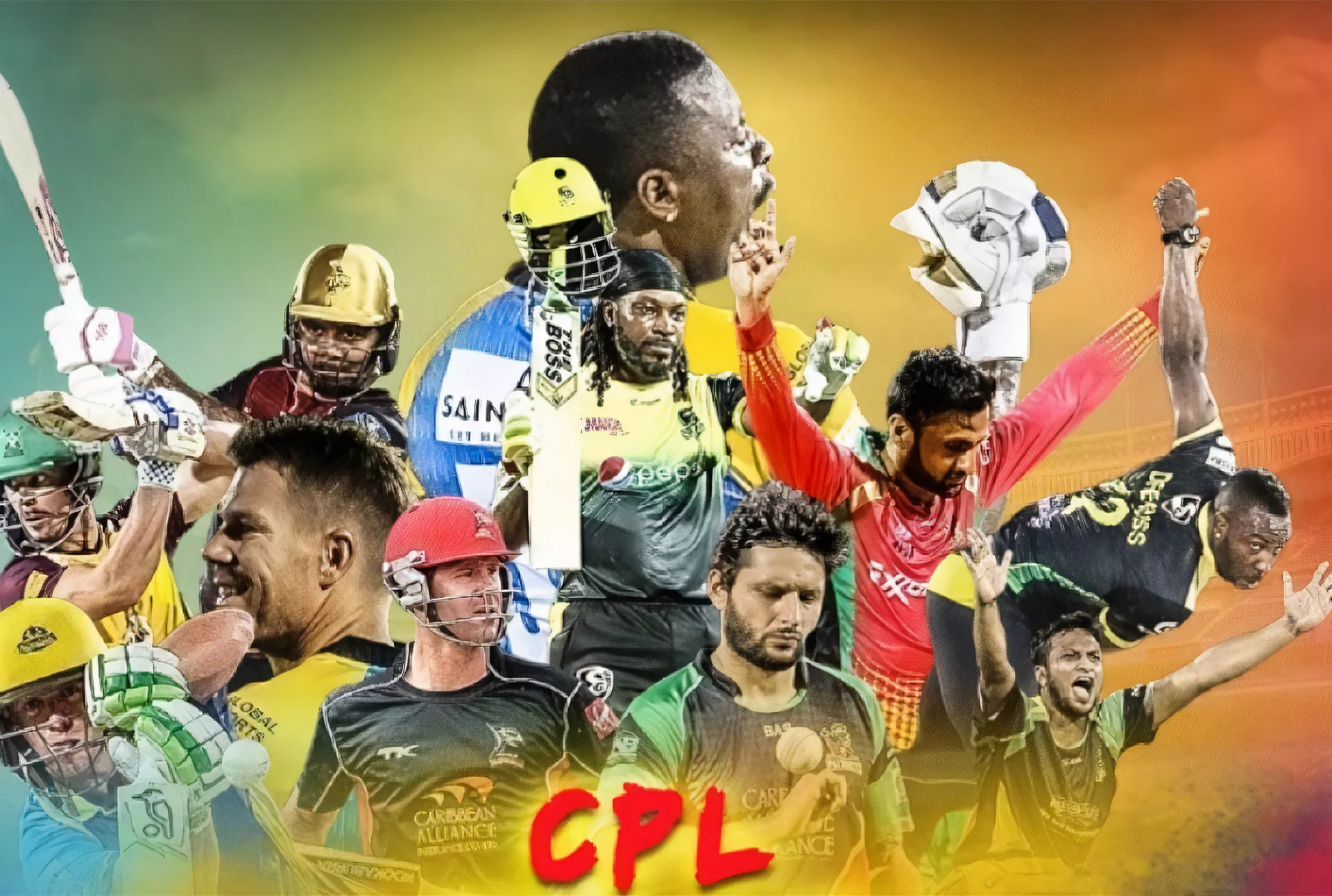 You can place bets on Caribbean Premier League (CPL) after registering on the site.