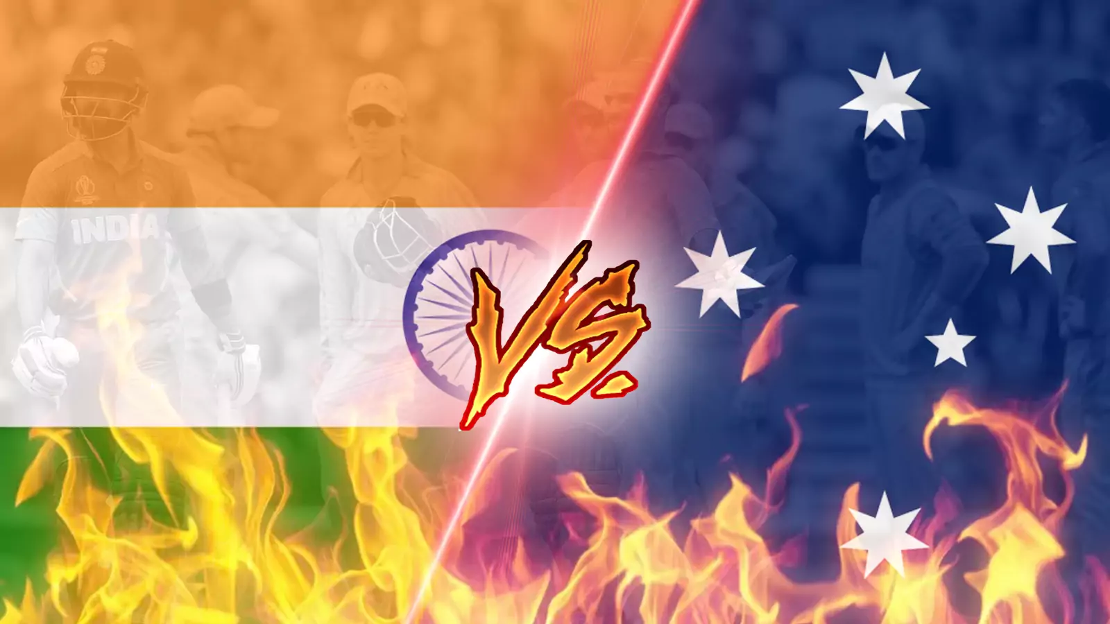 अपनी पसंदीदा भारतीय या ऑस्ट्रेलियाई क्रिकेट टीम पर दांव लगाएं ।