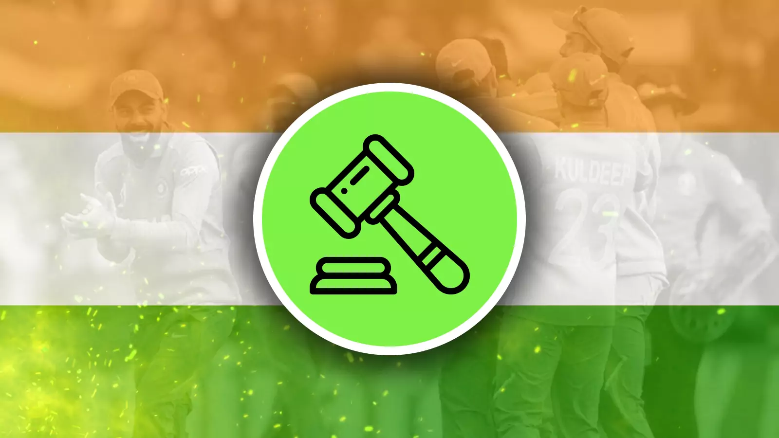 भारत के उपयोगकर्ता क्रिकेट पर कानूनी रूप से दांव लगा सकते हैं ।