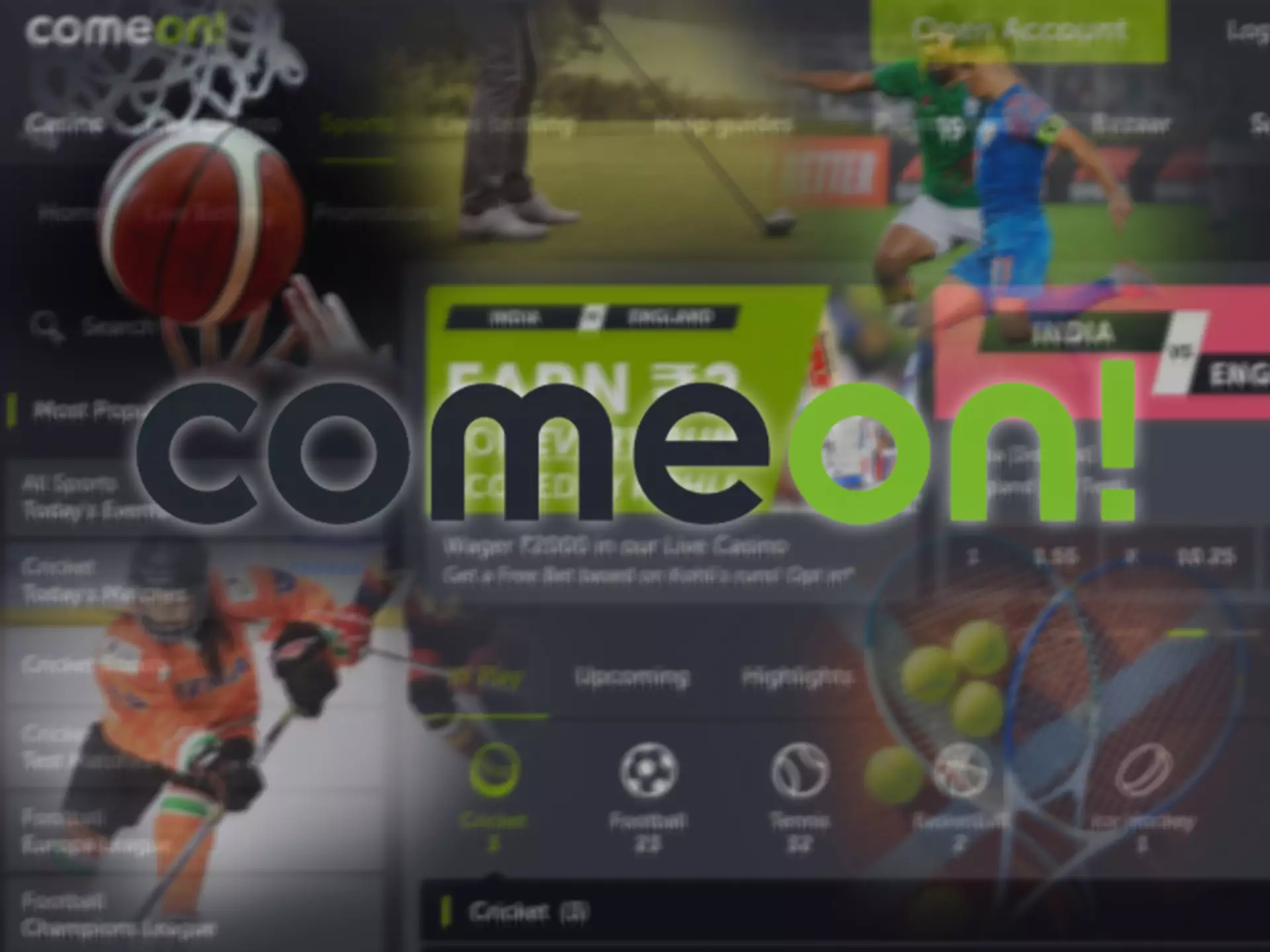 Learn more about cricket betting at Comeon from our review.