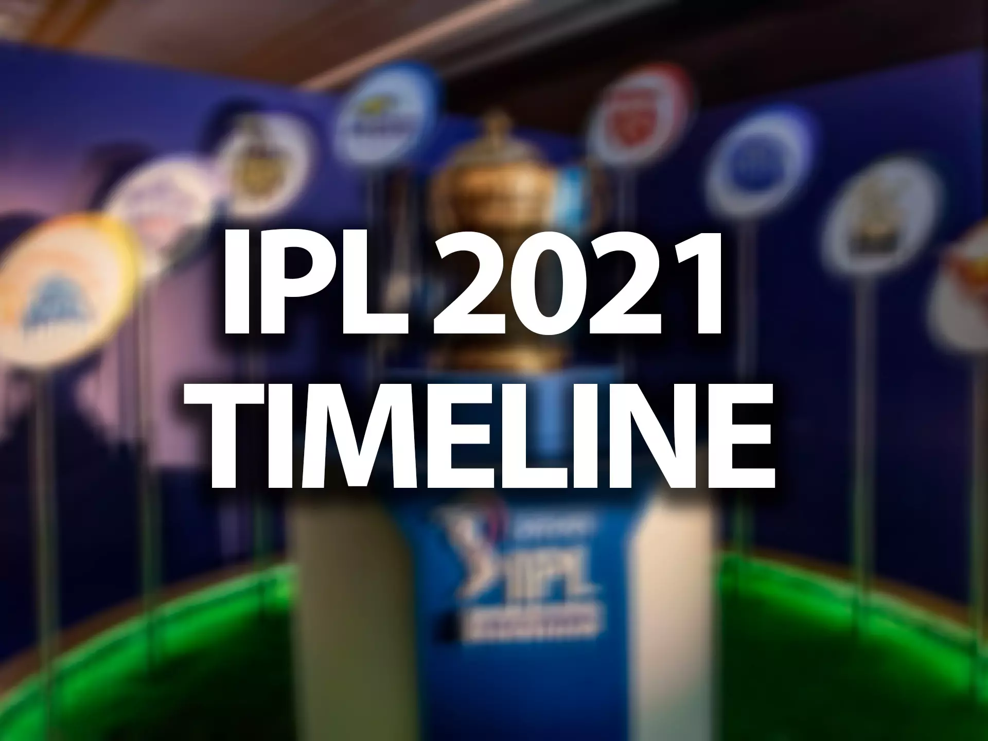 Follow the IPL schedule to bet on your fvorite cricket teams.