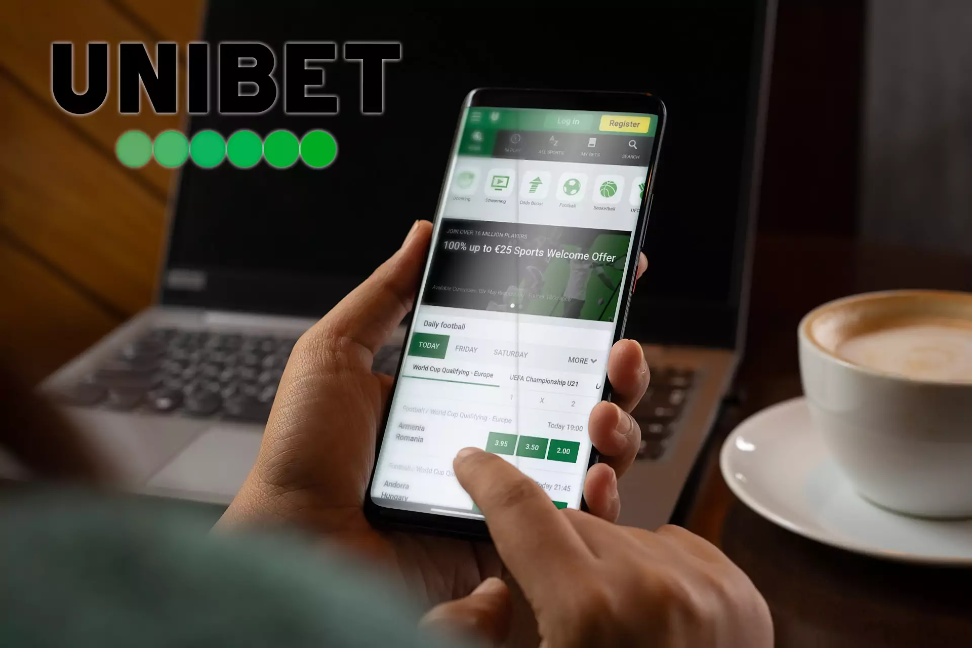 Go for Unibet mobile app to bet on IPL with ease.