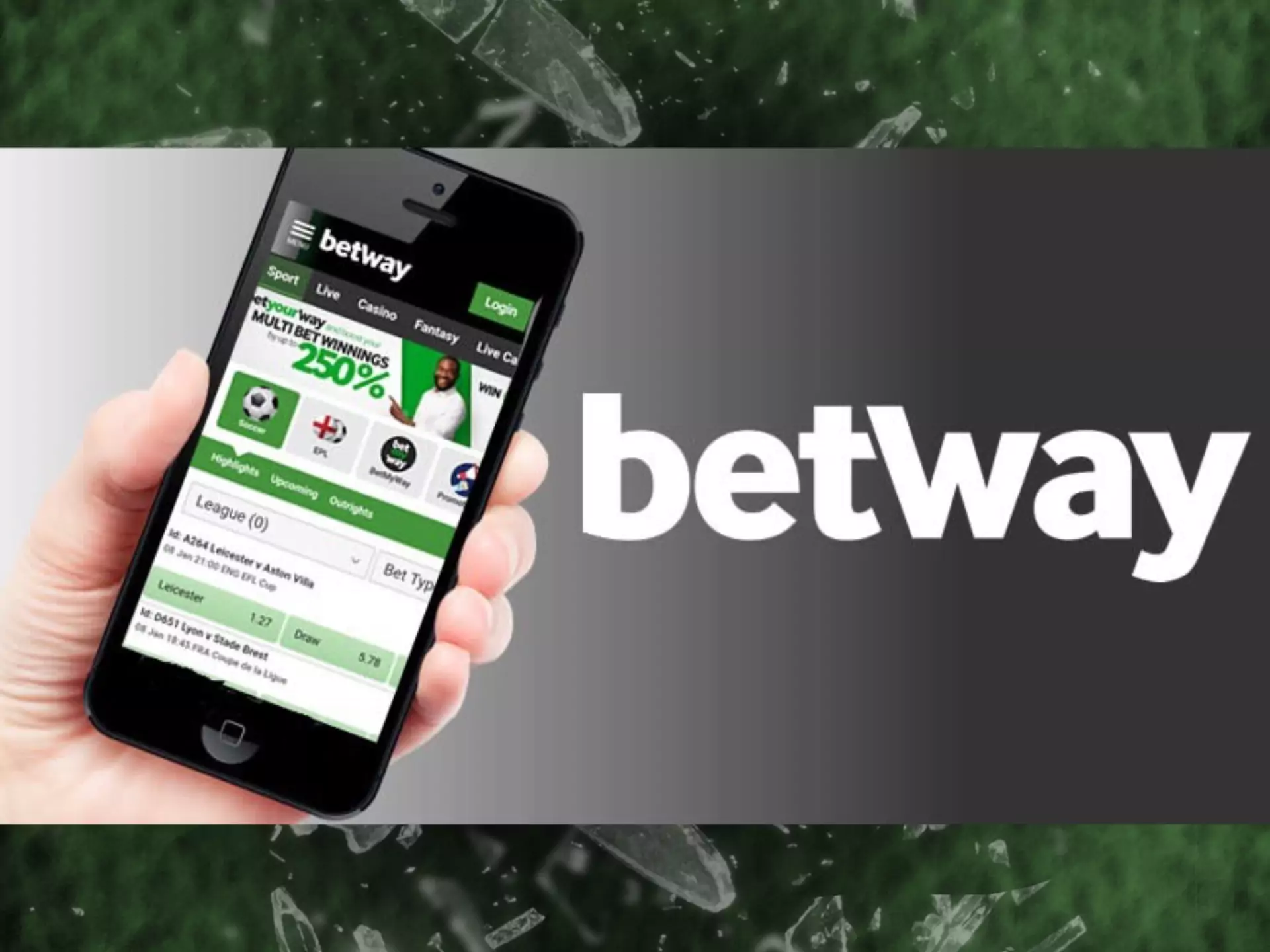 If you don't want to install an app, then Betway mobile version is for you.
