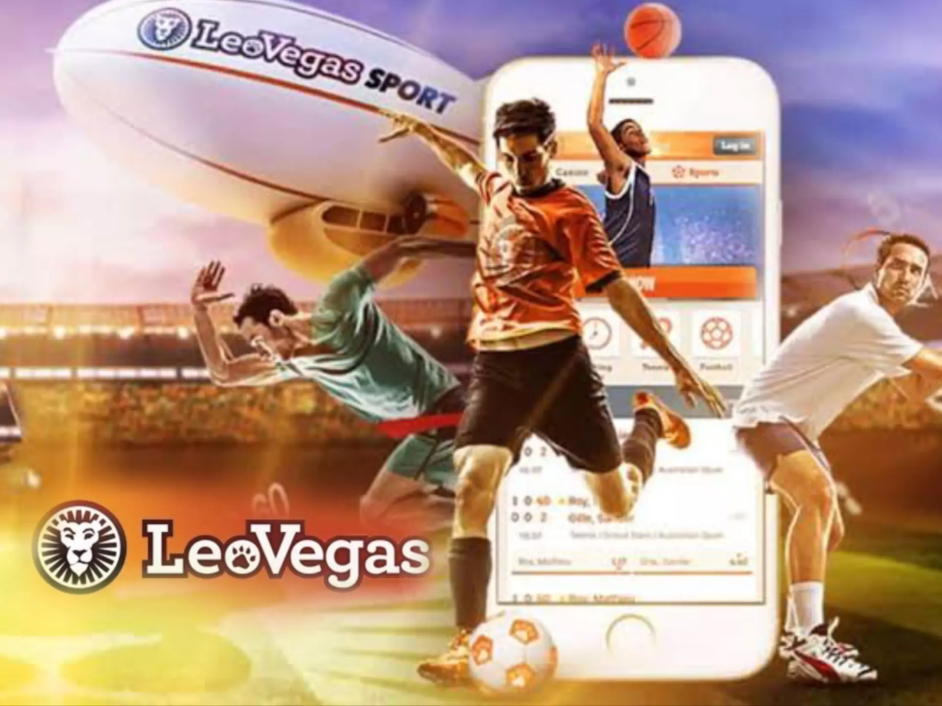 You will find profitable odds on different sports at LeoVegas.