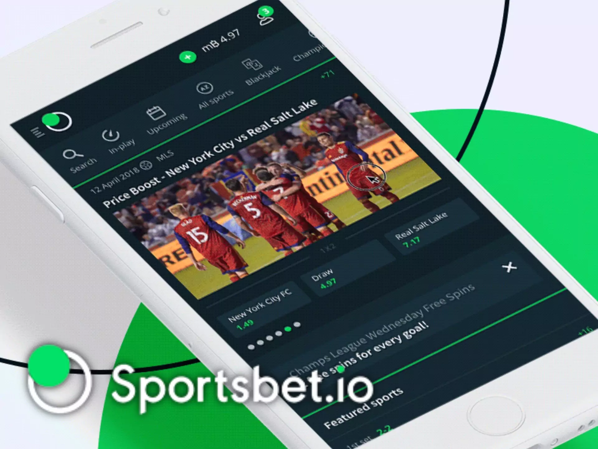 Sportsbet app has more advantages than a mobile version.