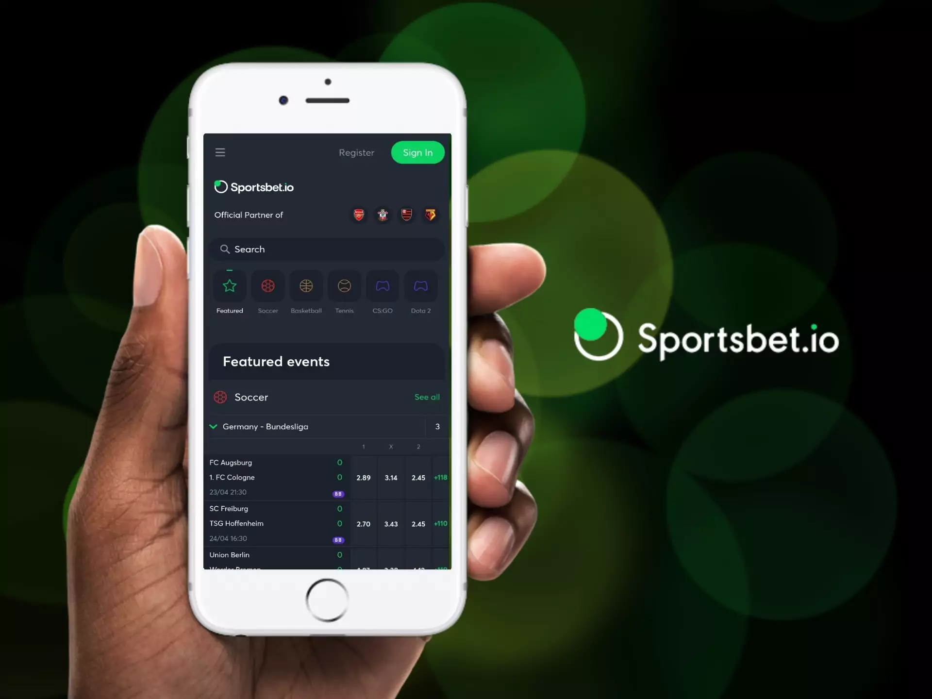 If you don't want to install the app you can visit the mobile version of the Sportsbet site.