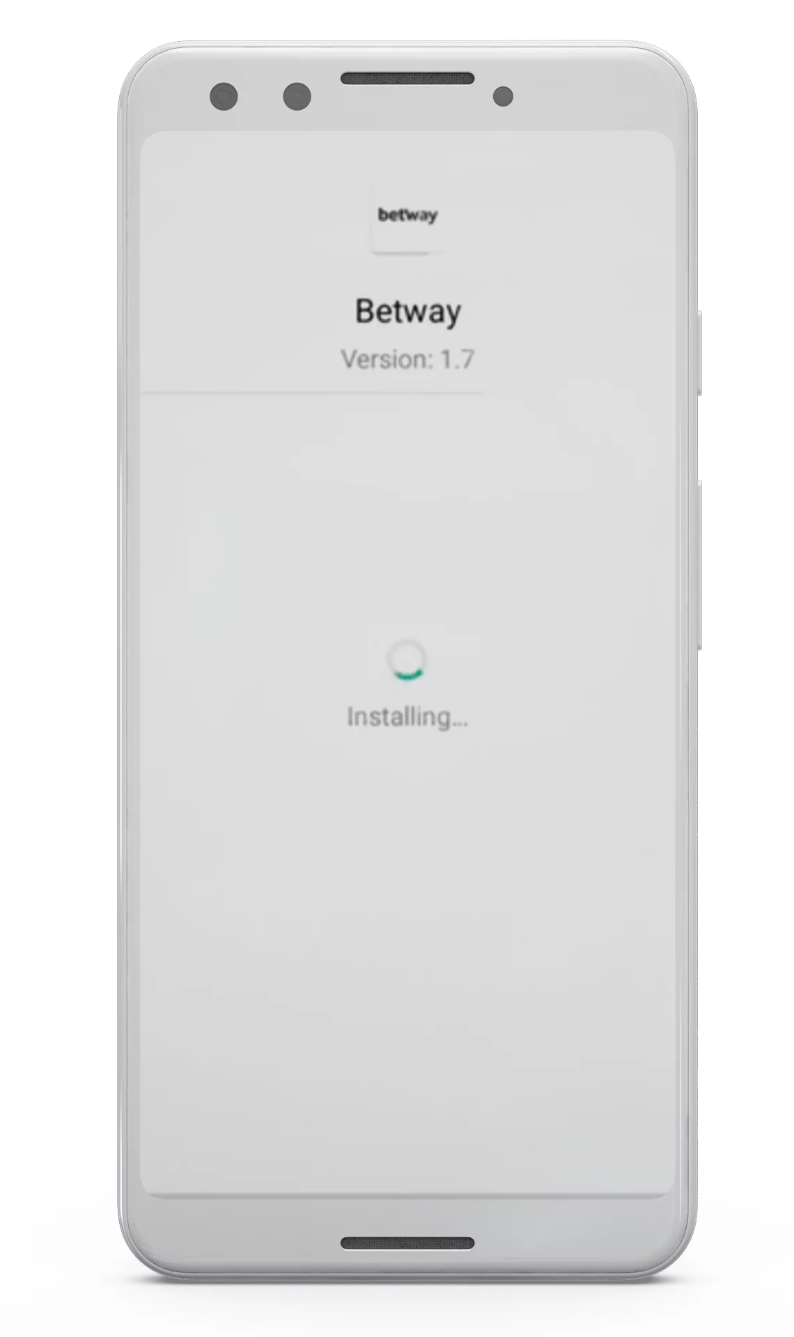 Now you can sign up for Betway app via your mobile phone.