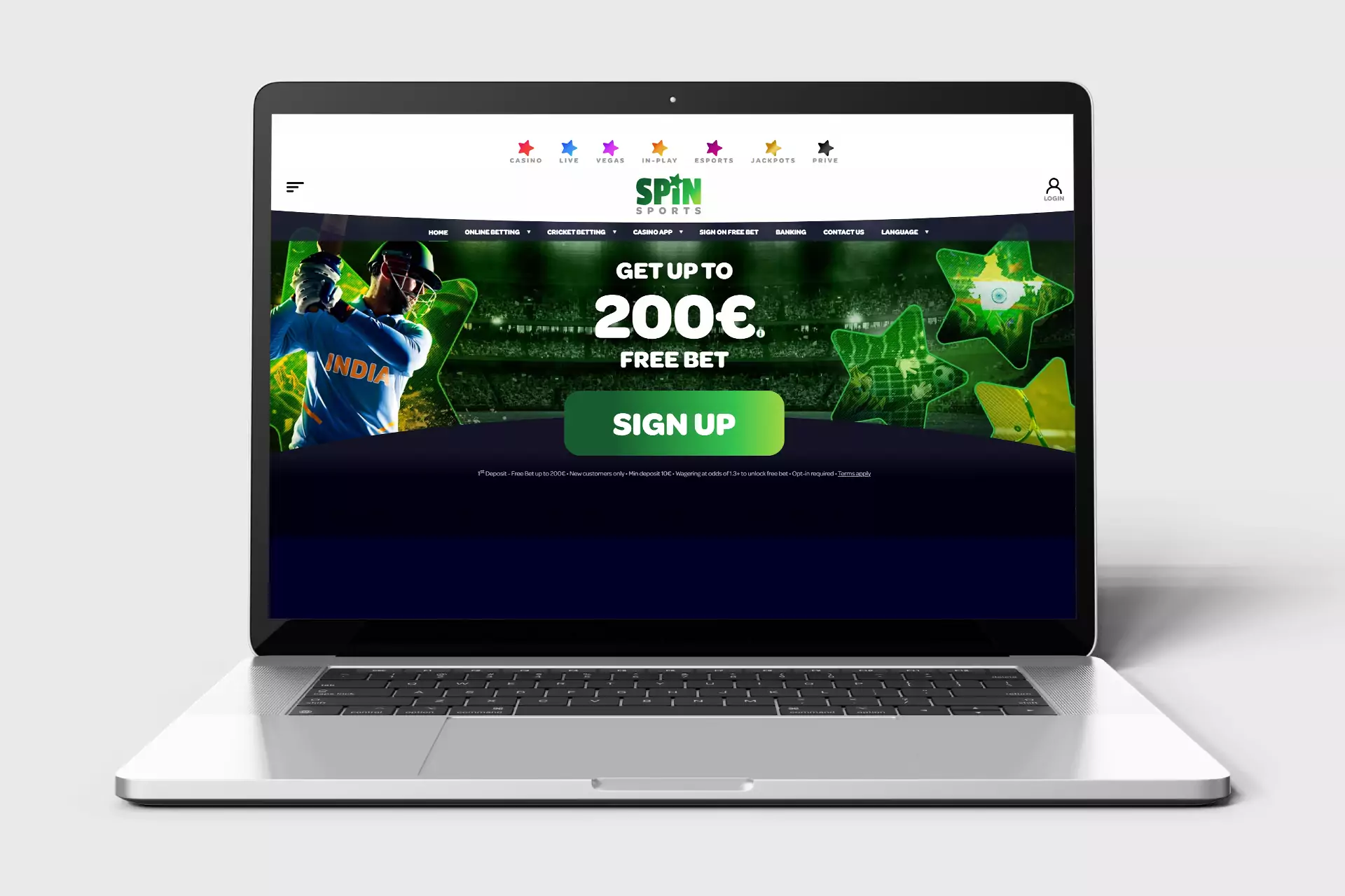 Visit the official site of Spin Sports.