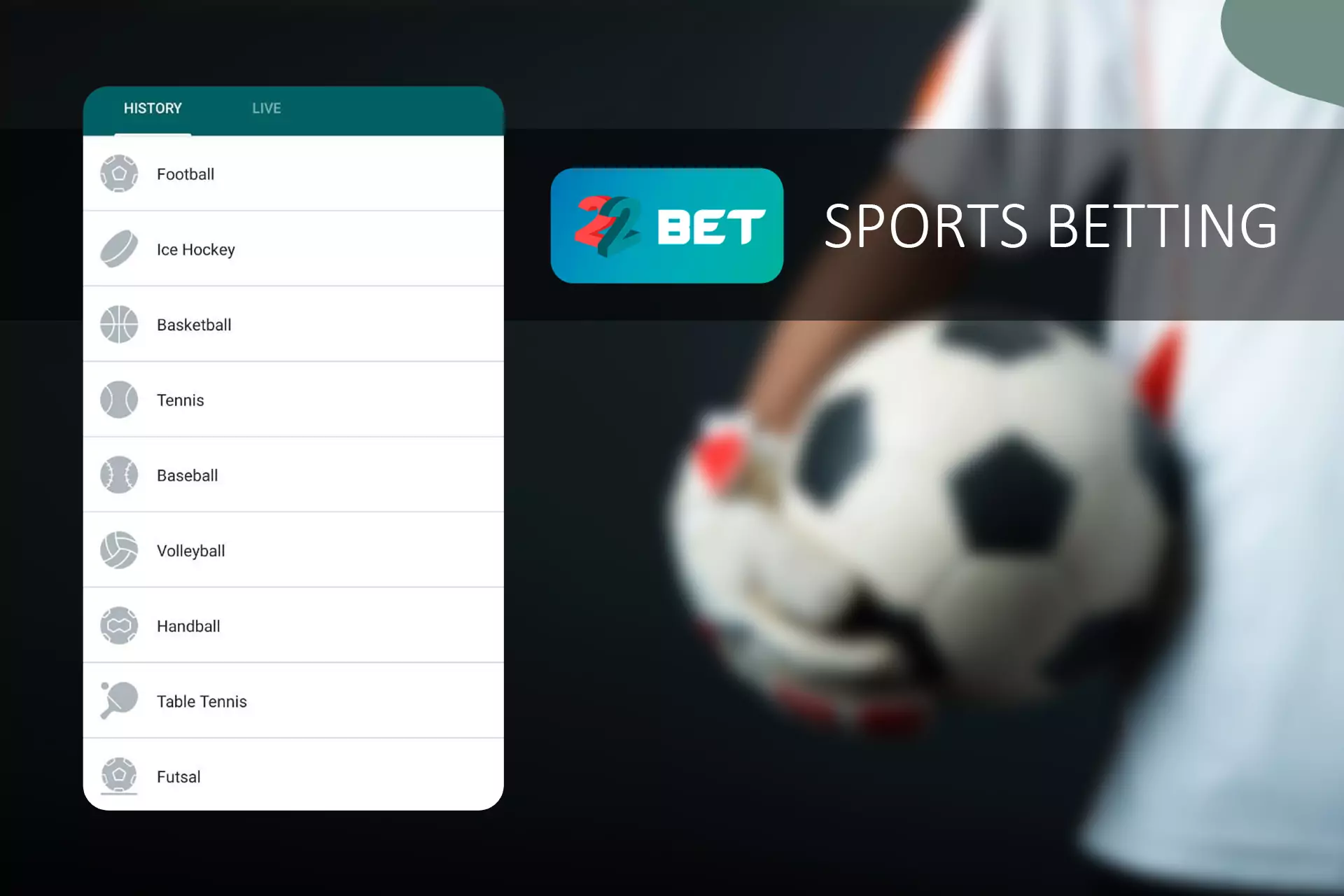 In a sportsbook, users can place bets on different types of sport.