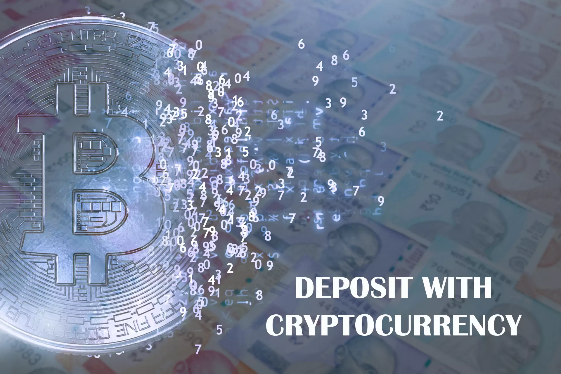 Some betting sites allow depositing using cryptocurrency.