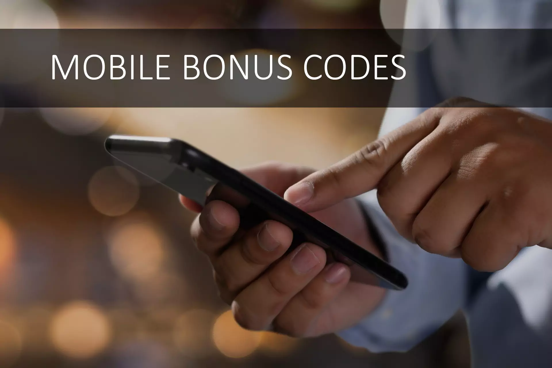 To receive a mobile bonus code you should download and install the app of this bookmaker.