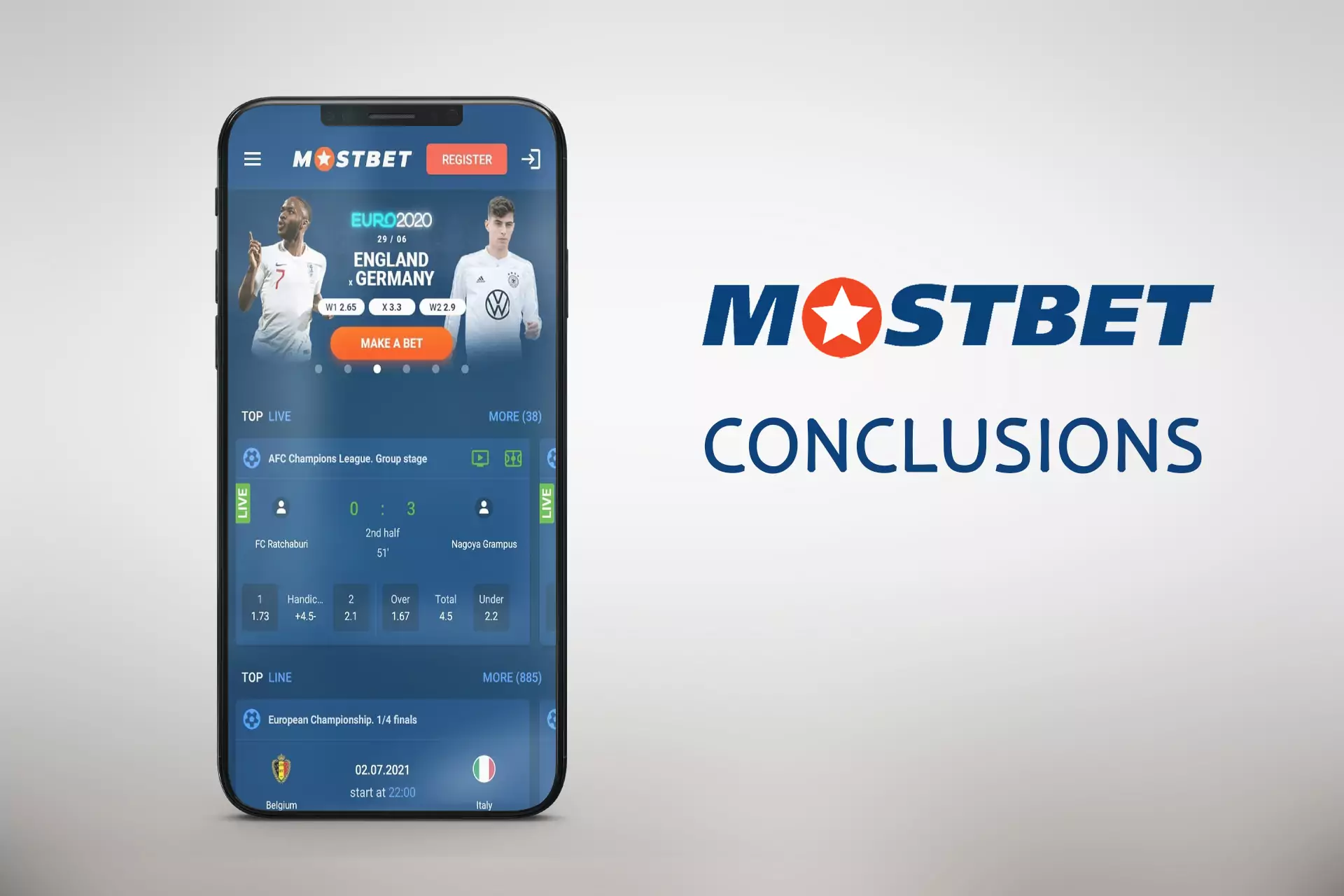 Read about the main benefits of the Mostbet app in our conclusions.