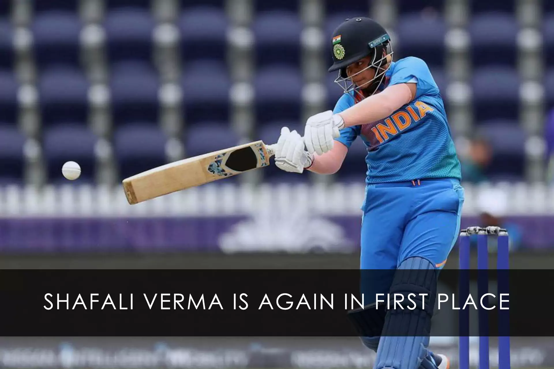 Shafali Verma continues to be in the first place of the ratings of ICE Women Twenty20 International after its update.