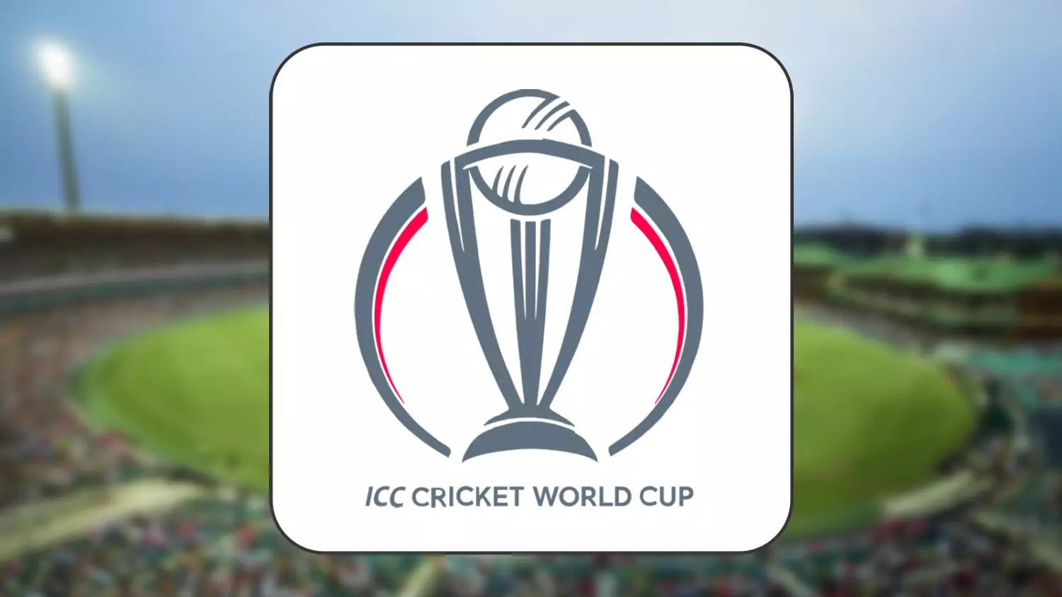आईसीसी क्रिकेट विश्व कप के विजेता को अगले चार वर्षों के लिए चैंपियन माना जाता है।