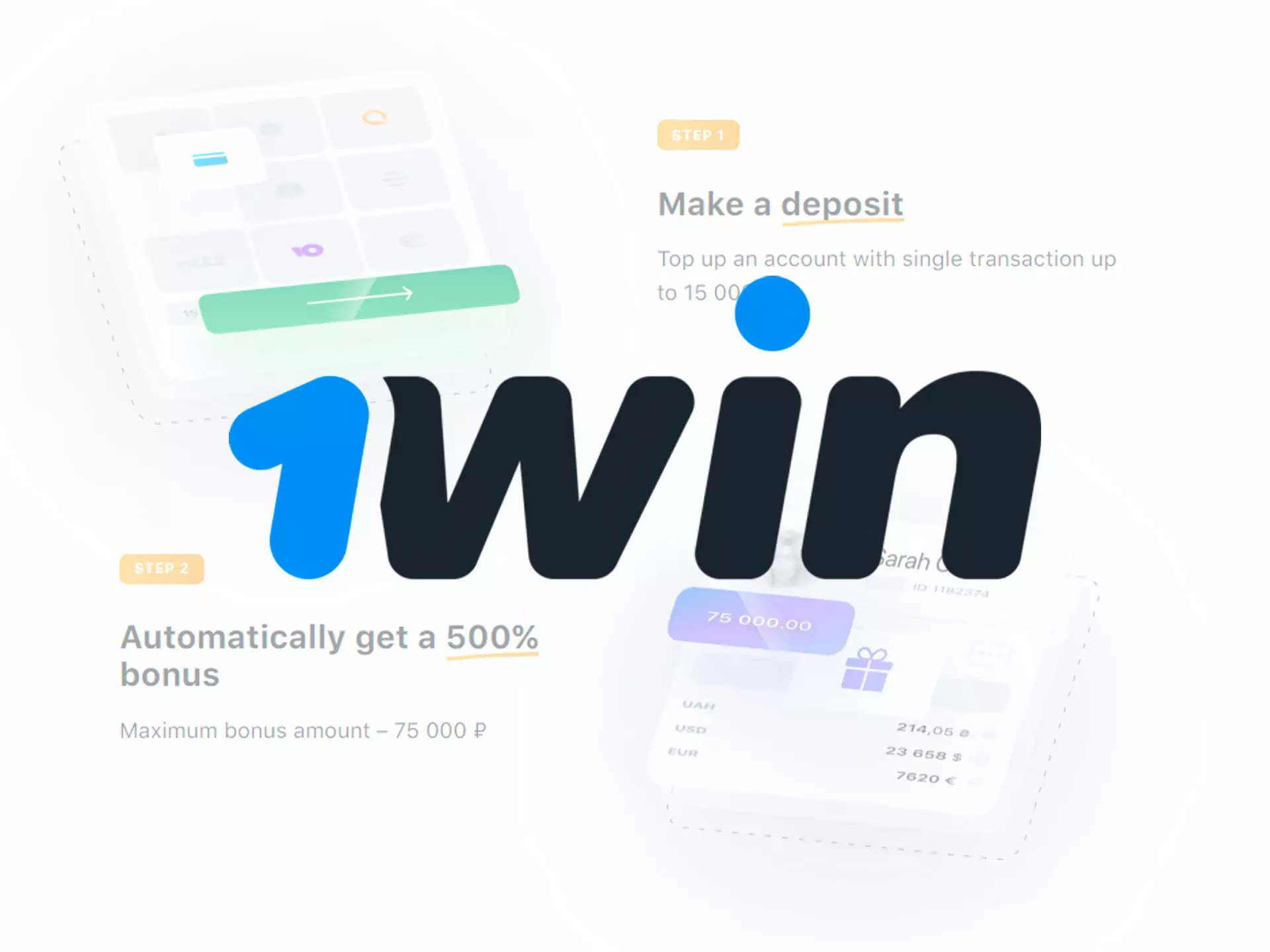 1win is modern betting website with plenty of deposit and winthdrawal methods.
