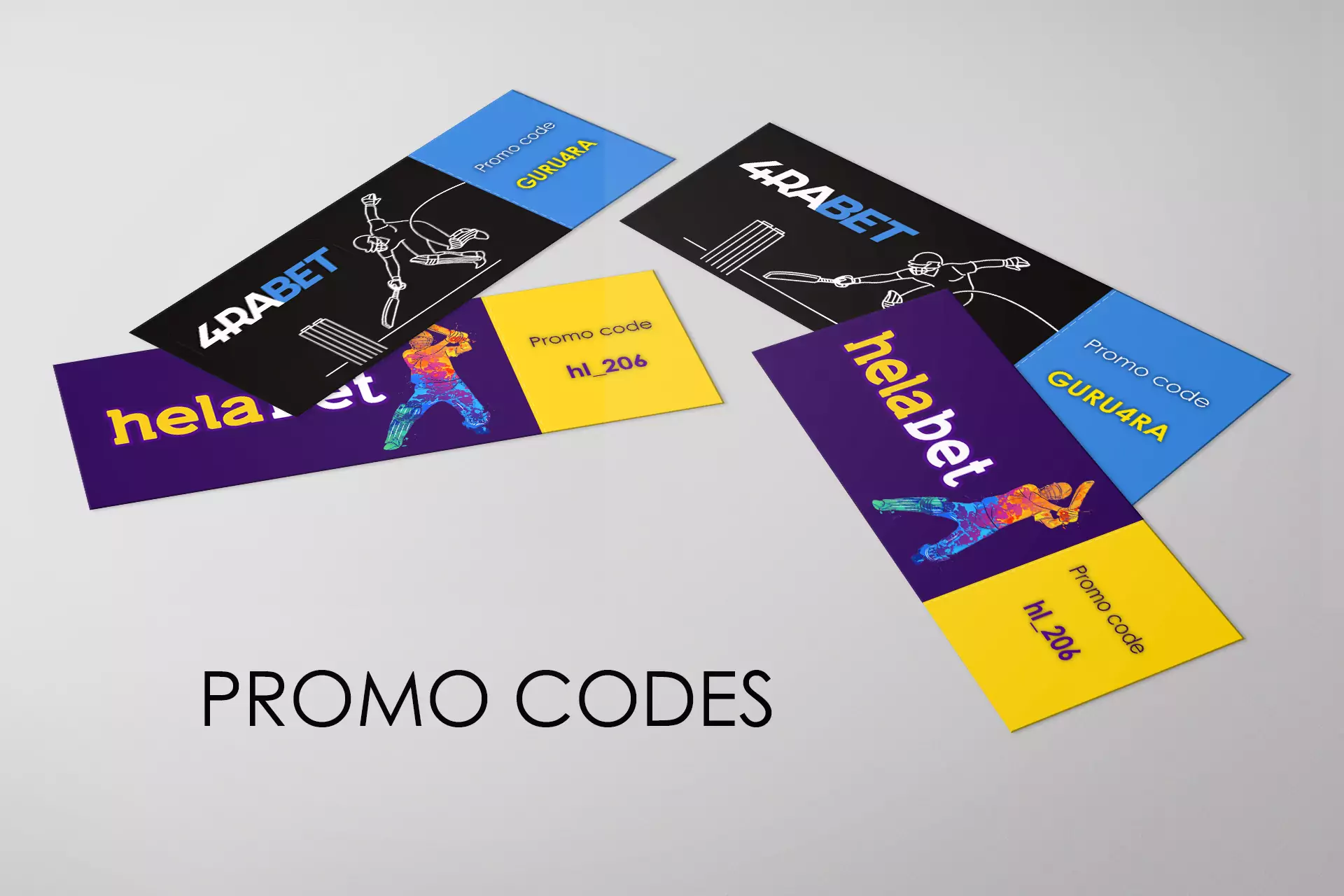 Promo codes for cricket betting allow you to get unique bonuses.