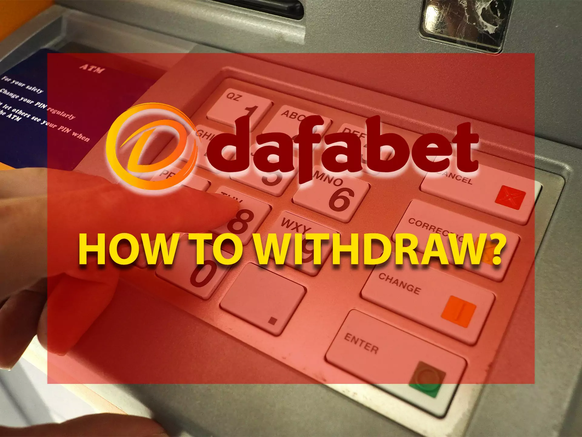 You can withdraw your winnings only if you've verified your account.