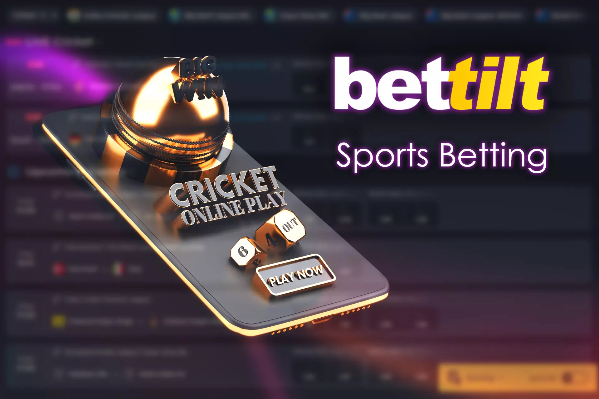 In the Sportsbook, you can place bets on all the most popular events.