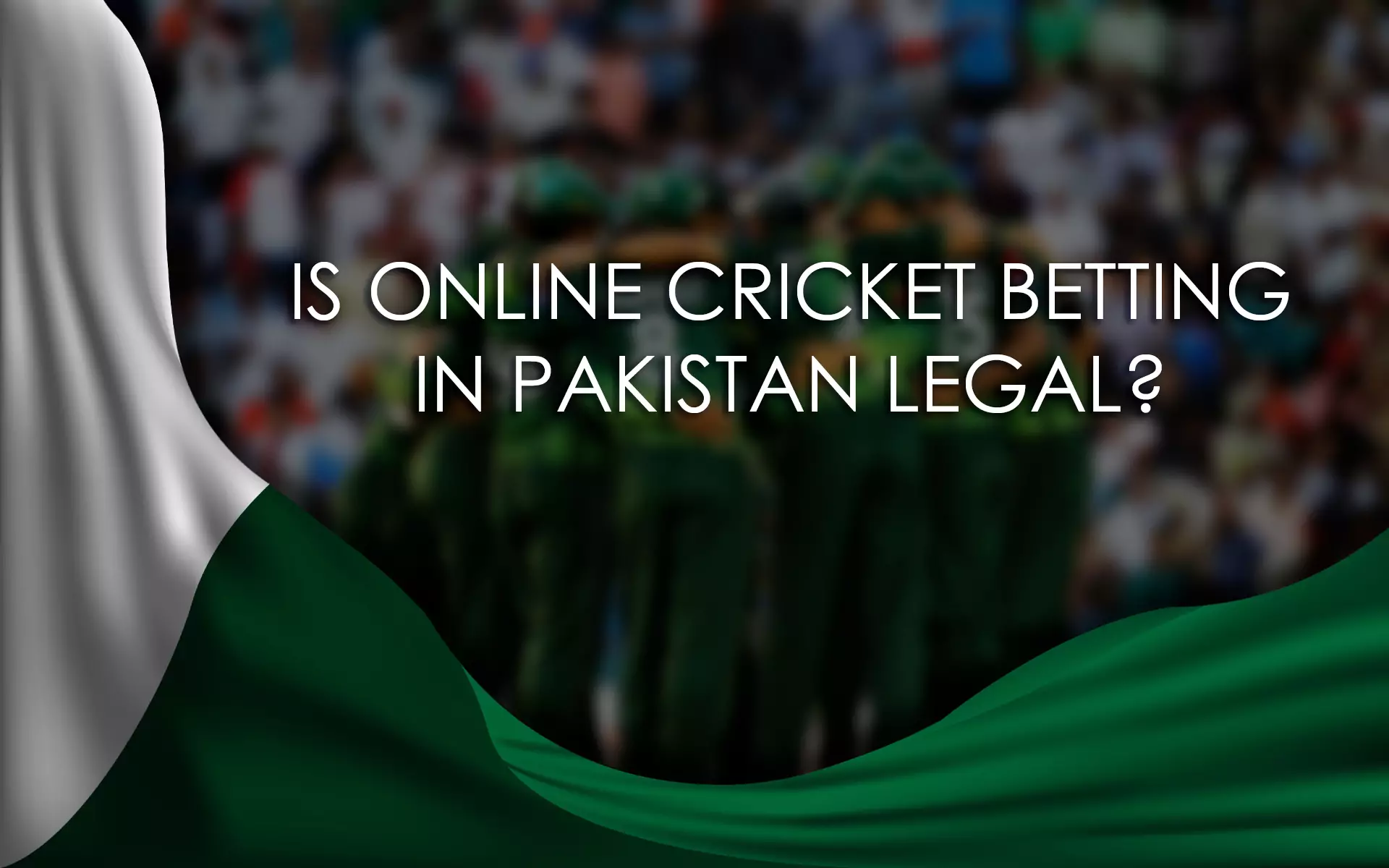 Unfortunately, cricket and other sports betting is prohibited in Pakistan but you can do it online.