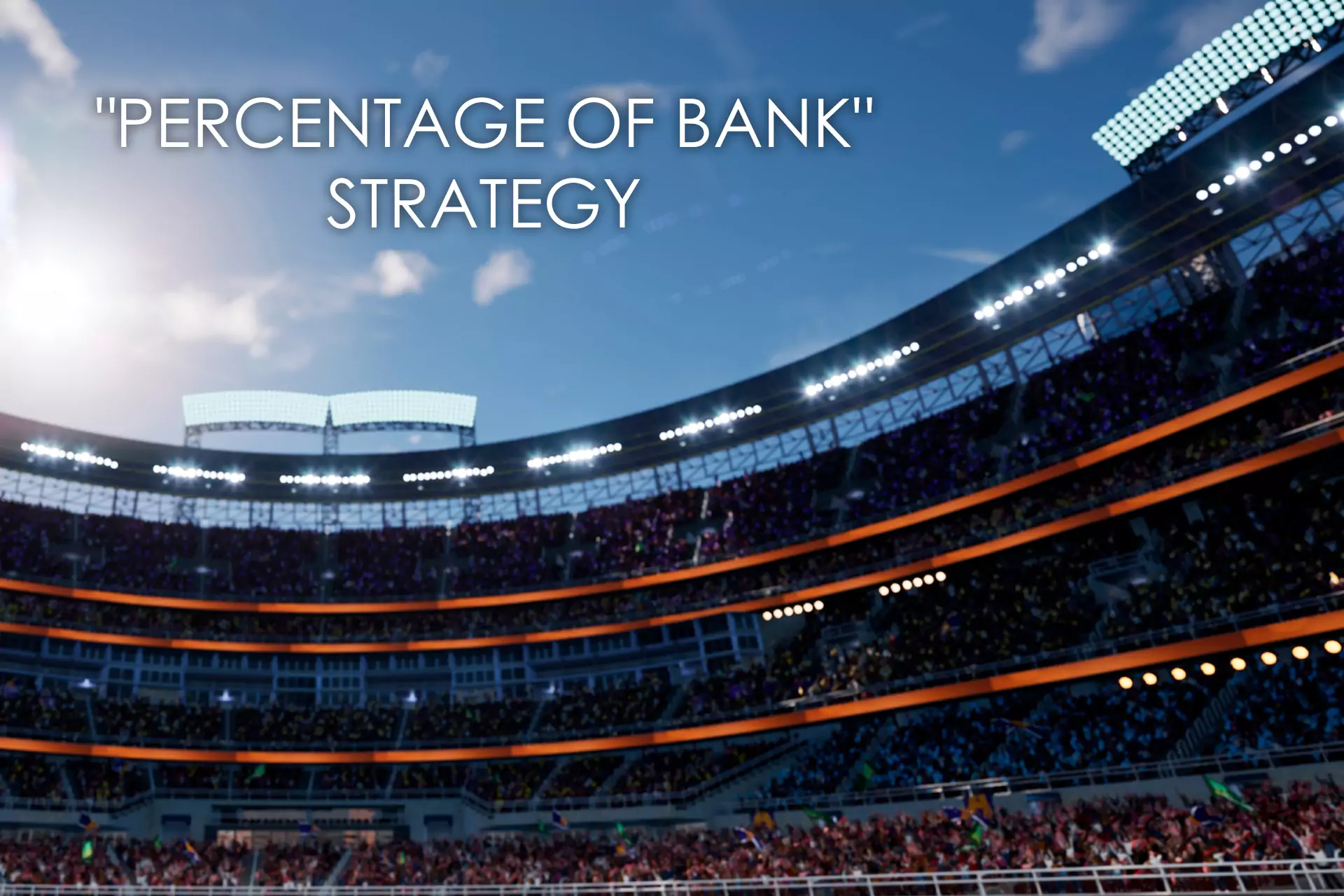 Percentage of a bank is possibly the most appealing strategy for new and inexperienced cricket bettors.