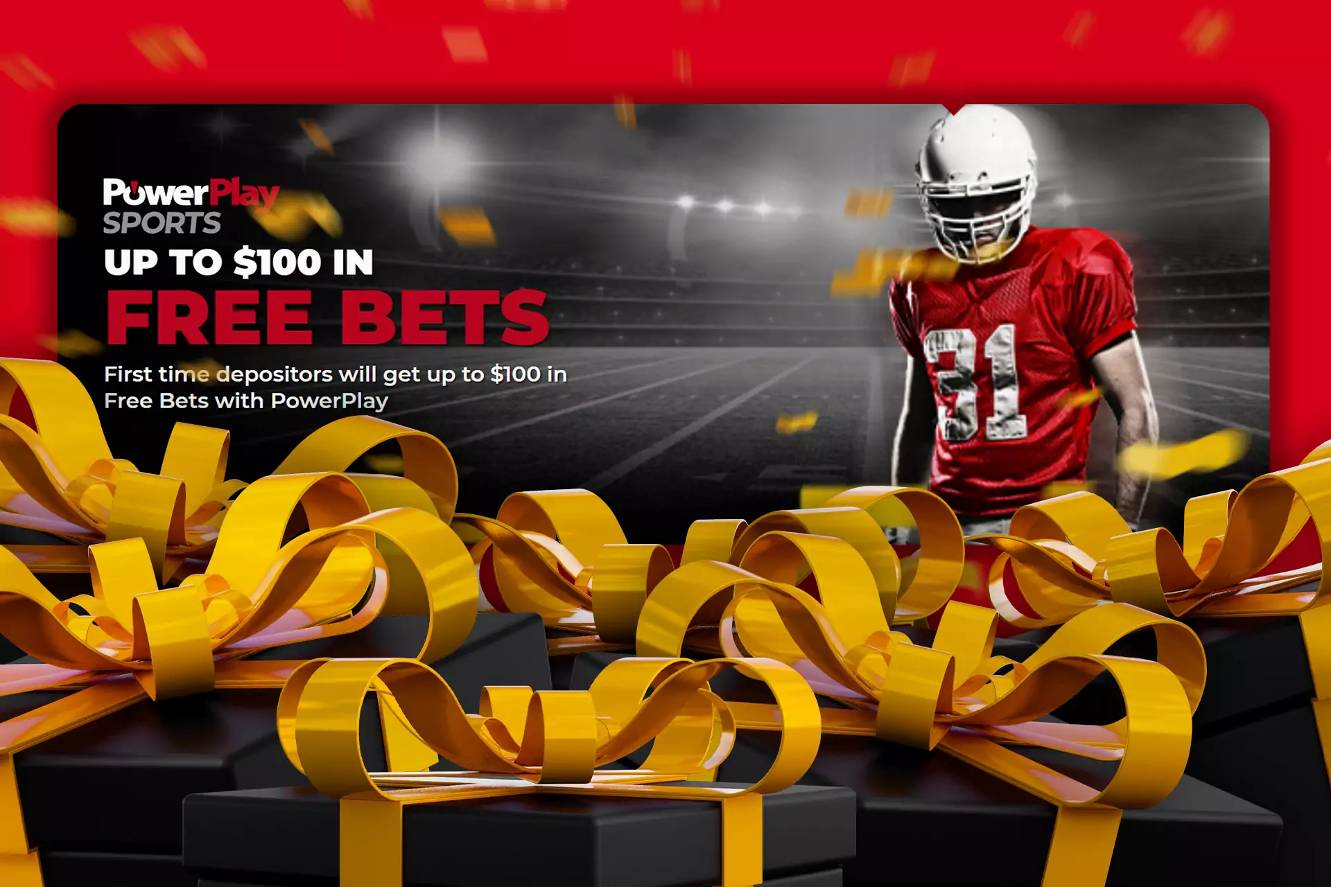 If you are a new user at the Power Play you can get a welcome bonus for betting or playing casino games.