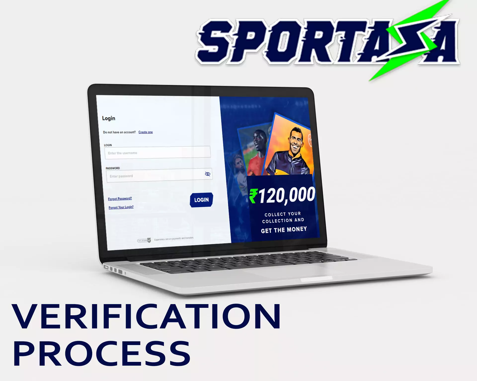 Verification is required for the Sportaza account to work fully.