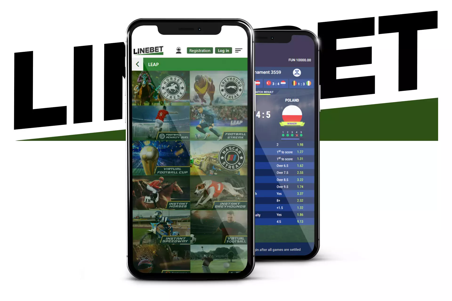 Virtual games betting are a new type of entertainment that can be played at Linebet.