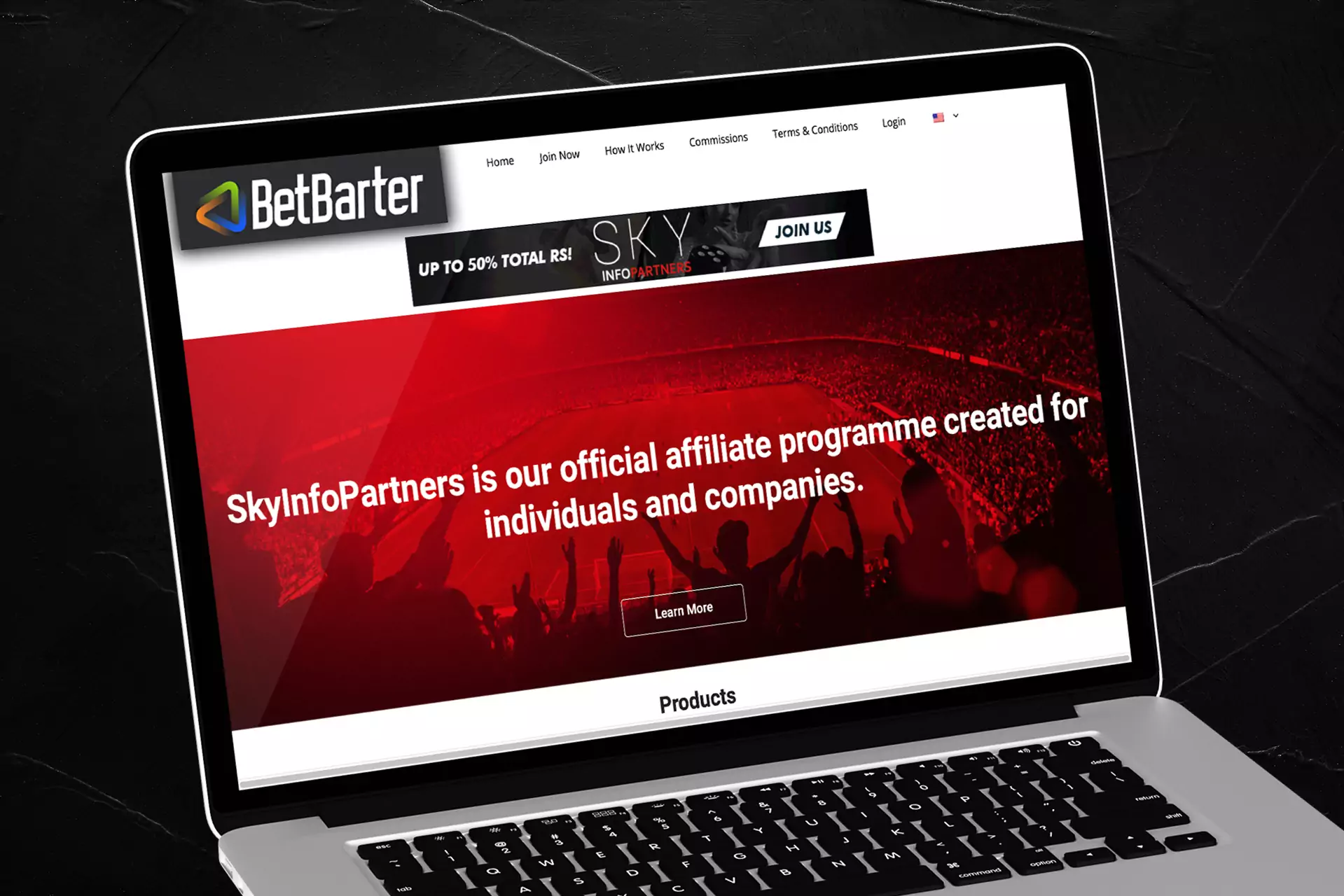 Join the affiliate program of Betbarter to get more profit from online betting.