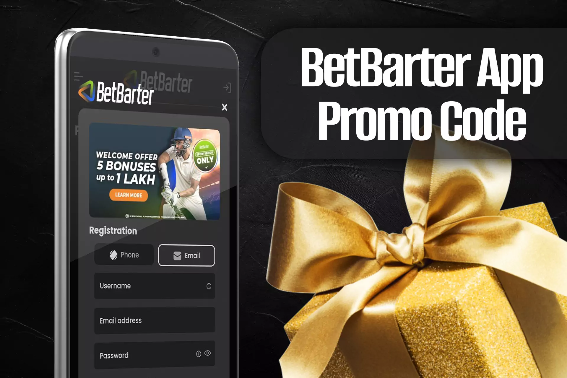 There are promo codes available in the Betbarter app.