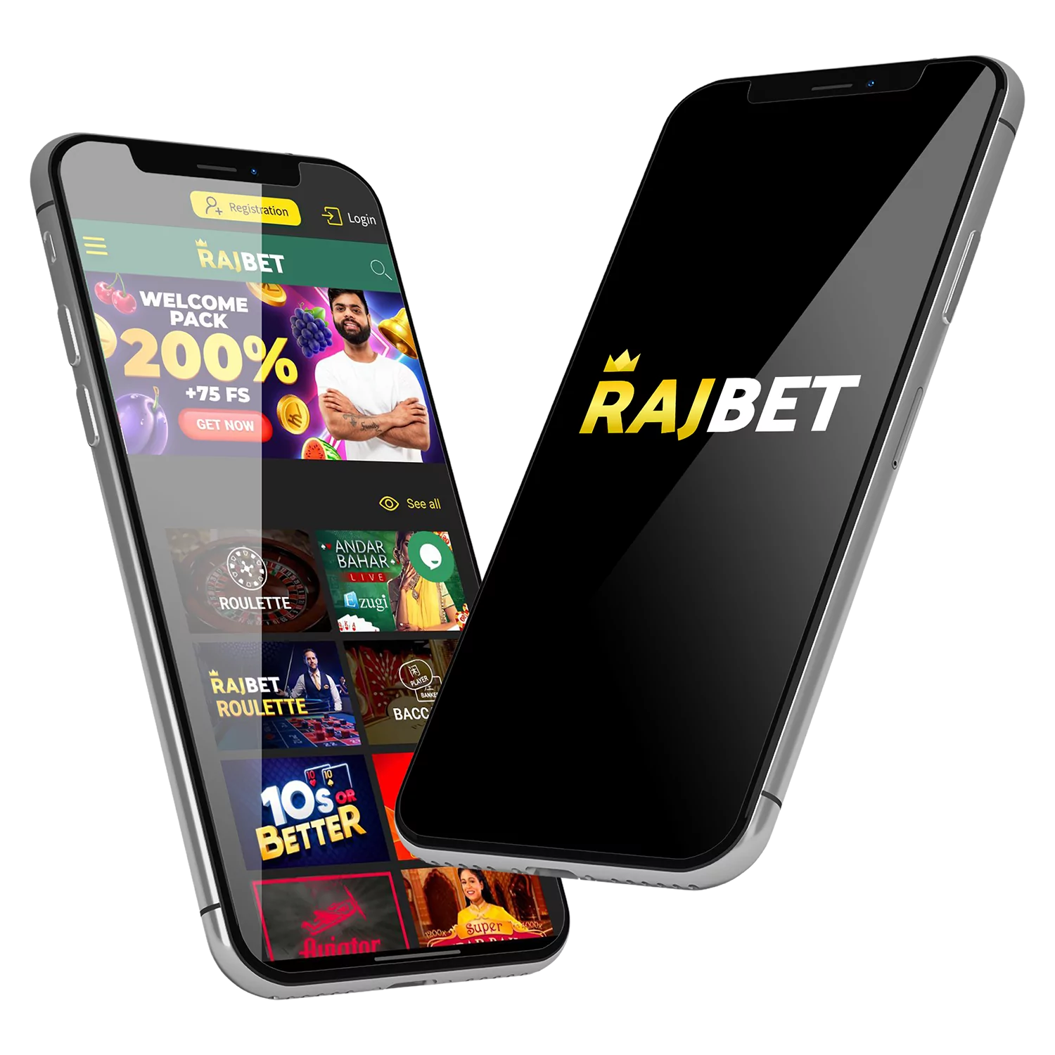 The Rajbet app is available for Android.