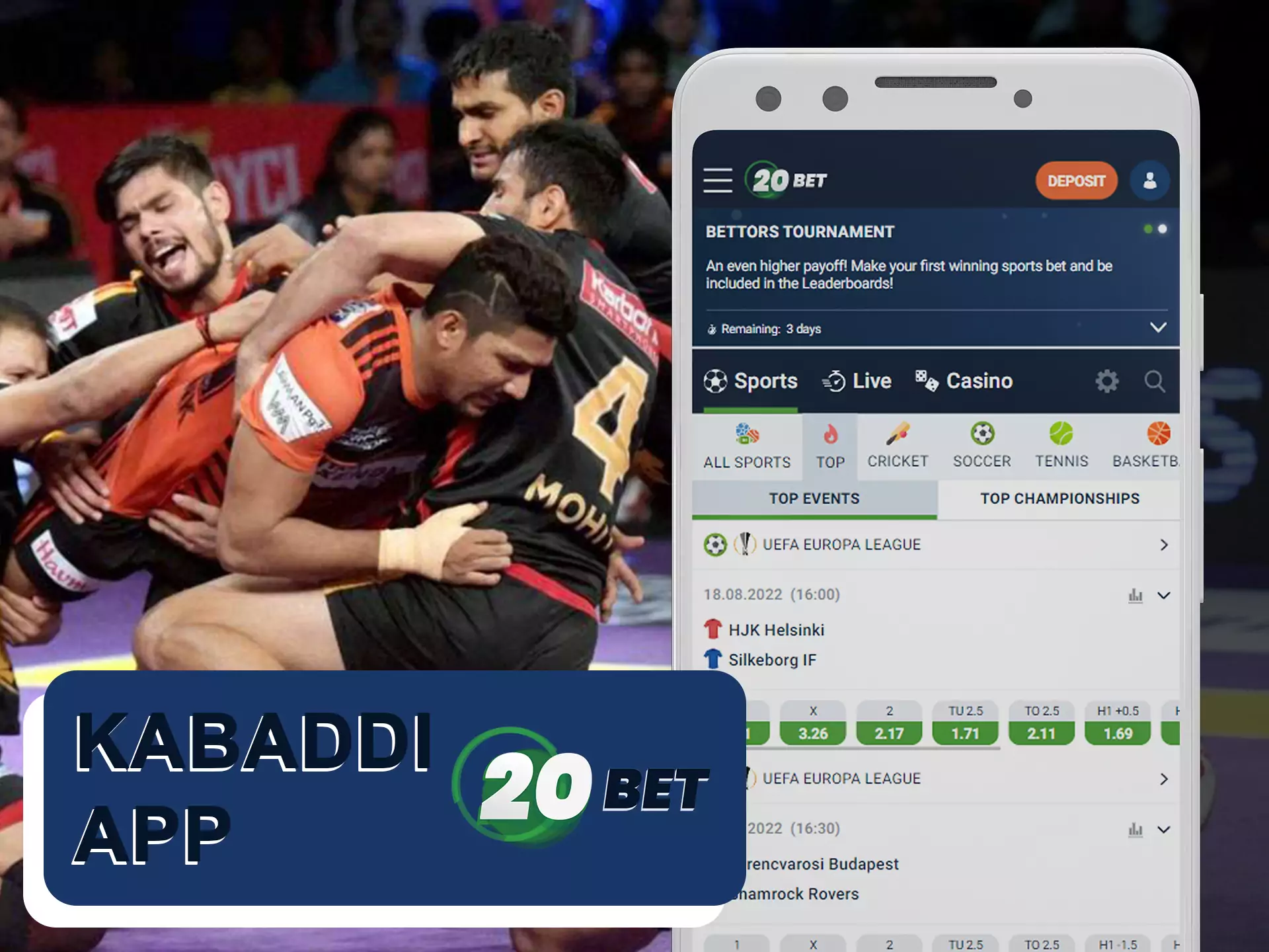 Kabaddi is an interesting sport to watch and bet on.