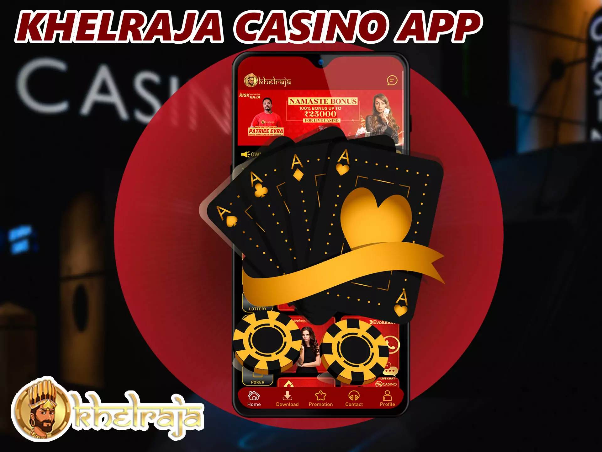 This section is divided into two parts: an online game and with real people, there are slot machines, there is a filter for different games.