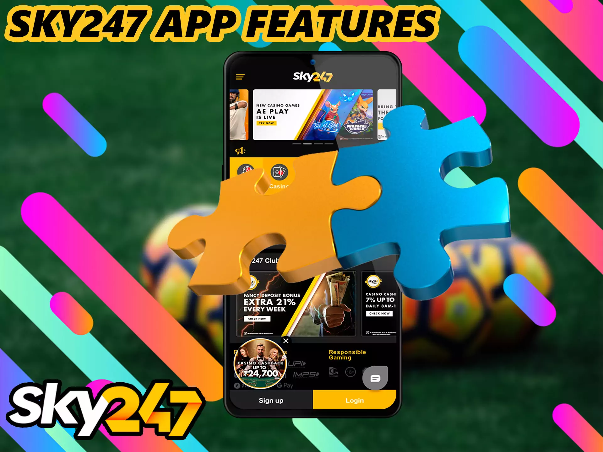 Get 24/7 access to your account and bets for you, track results right on your mobile device.