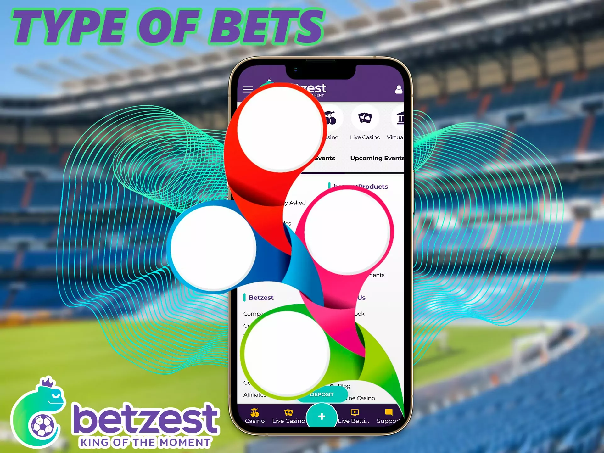 There are two methods for placing bets, here everyone wears the one that suits them best.