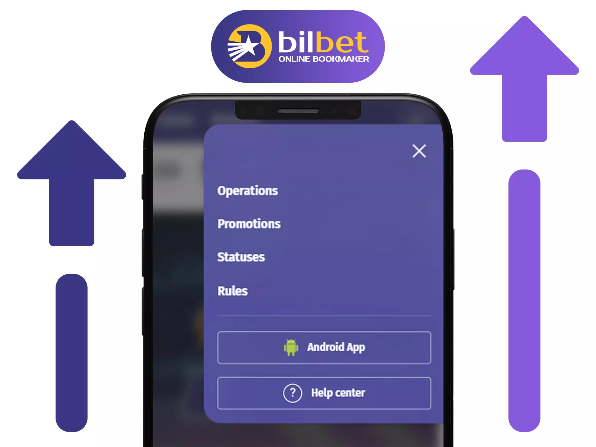 Bilbet app updates automatically.