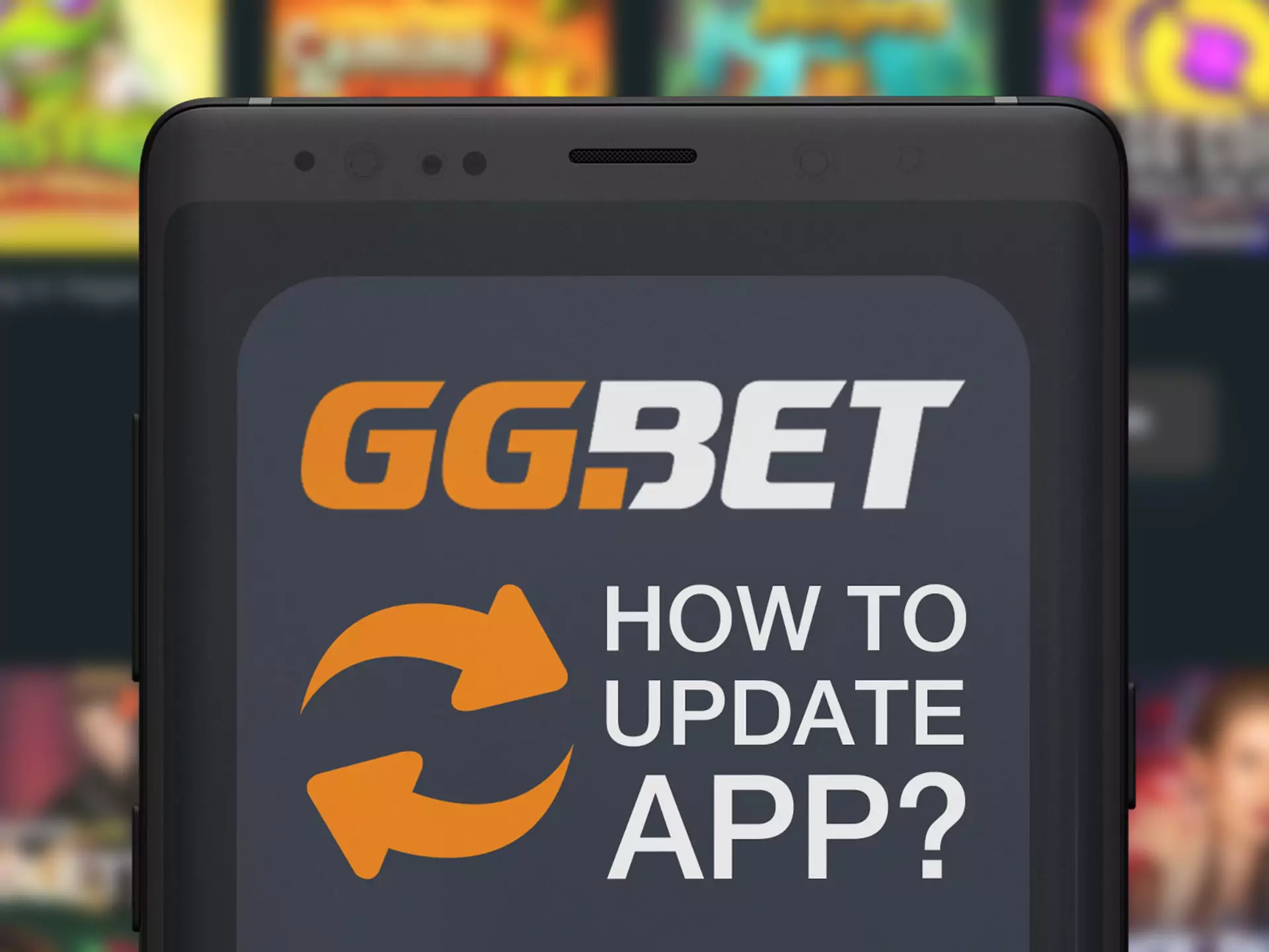 GGBet app can update automatically.