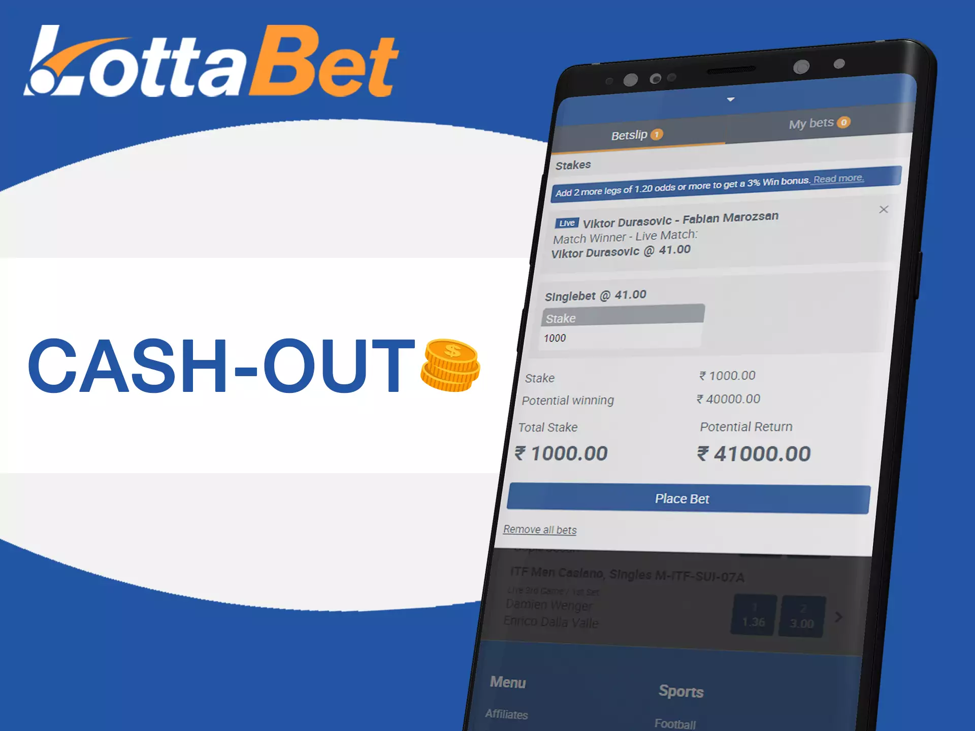 Withdraw funds automatically after successful bets.