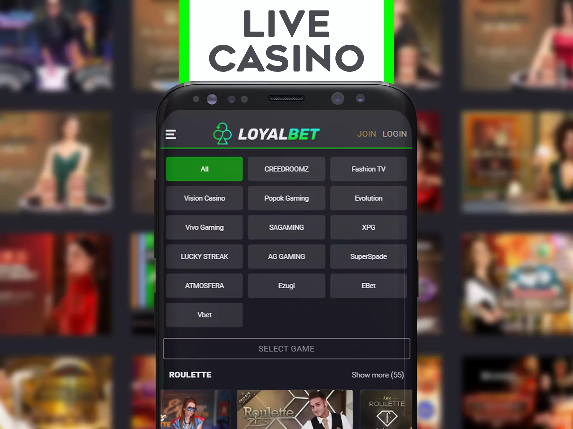 Play live casino games and win big prizes at Linebet.