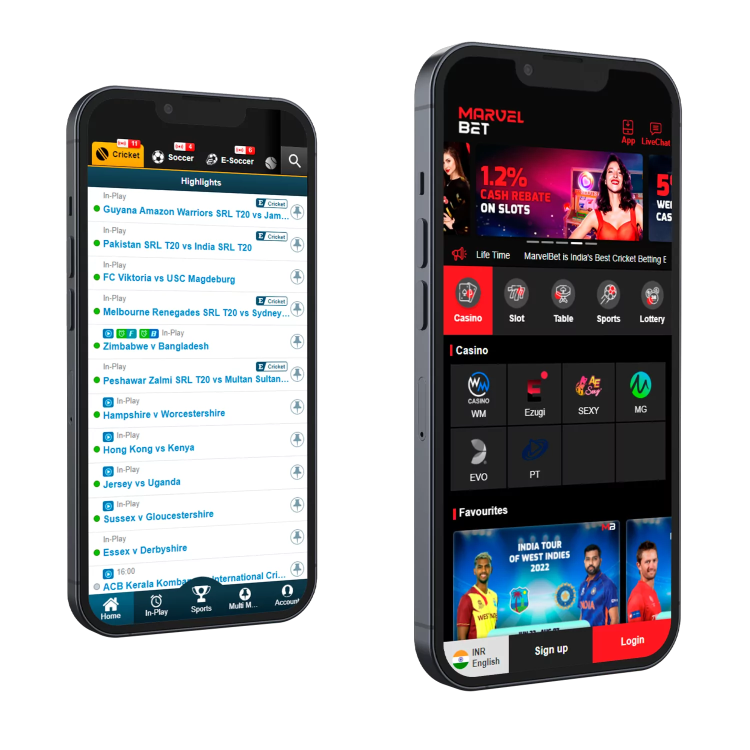 Find out about the features and bonuses of the MarvelBet app.