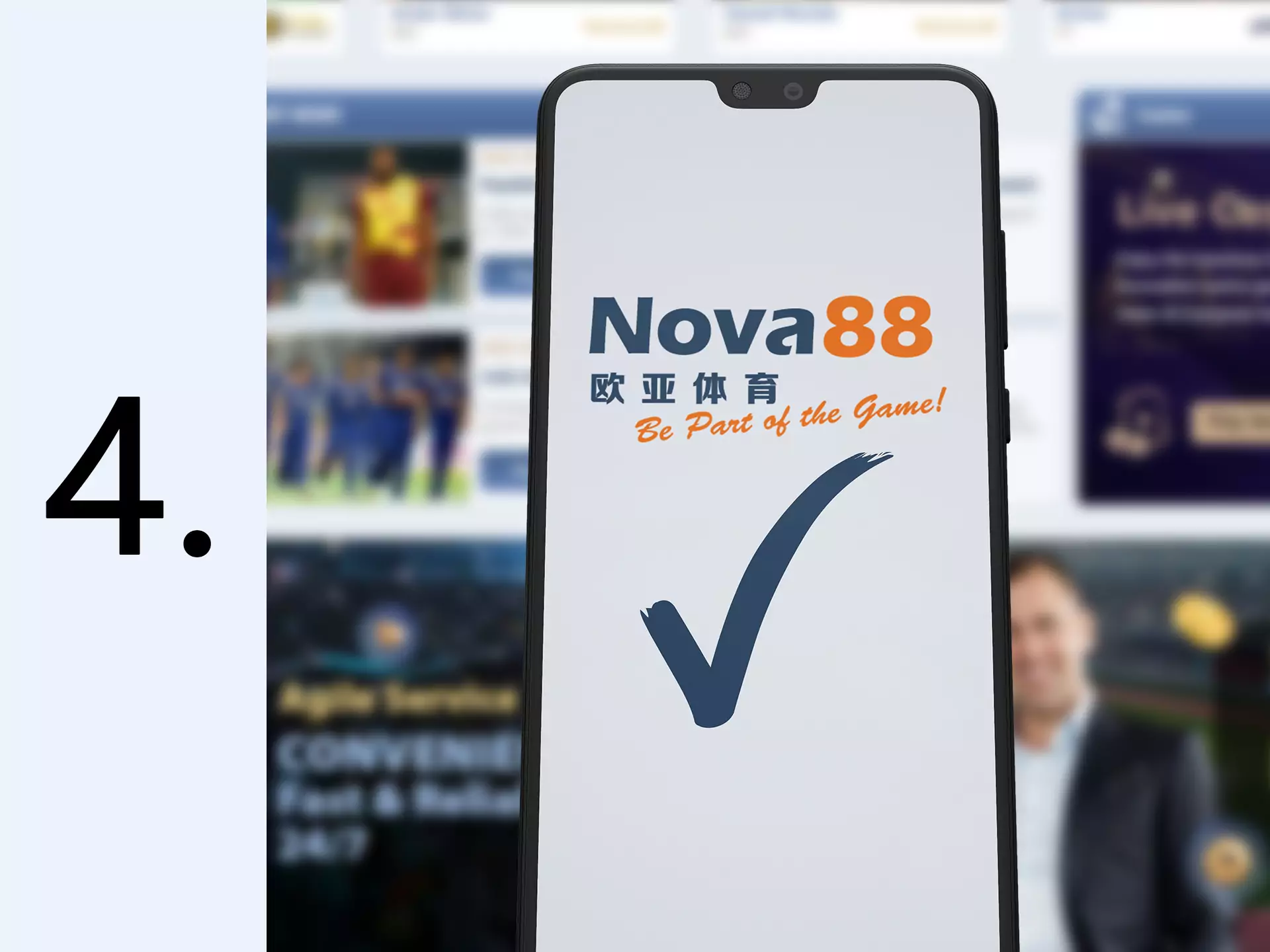 After succesfull download of Nova88 app you can start installation.