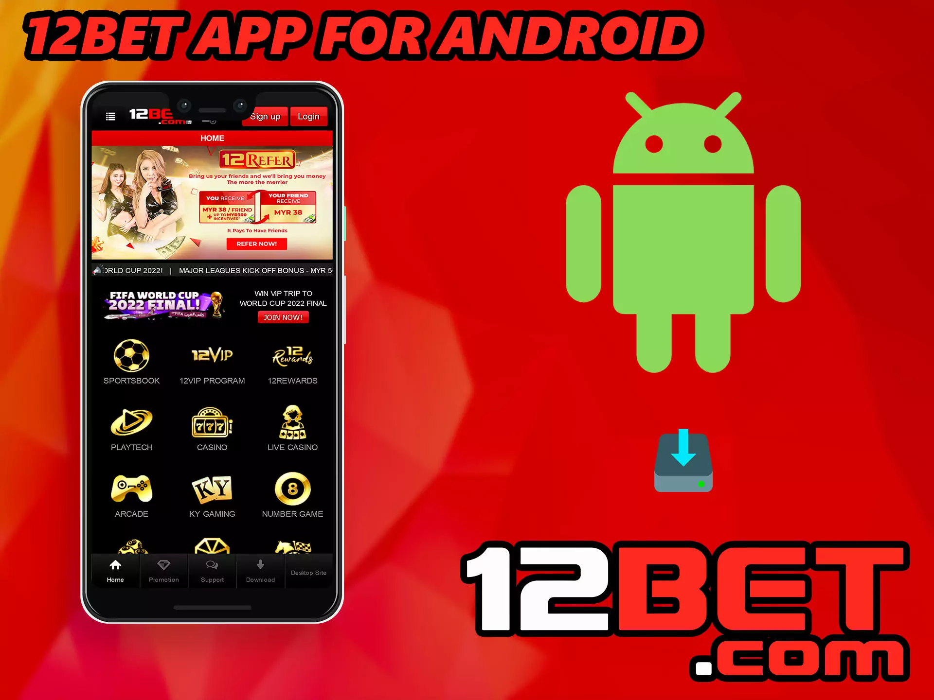 It is very easy to get software for Android, it has optimal system requirements that allow you to run it on almost any smartphone.
