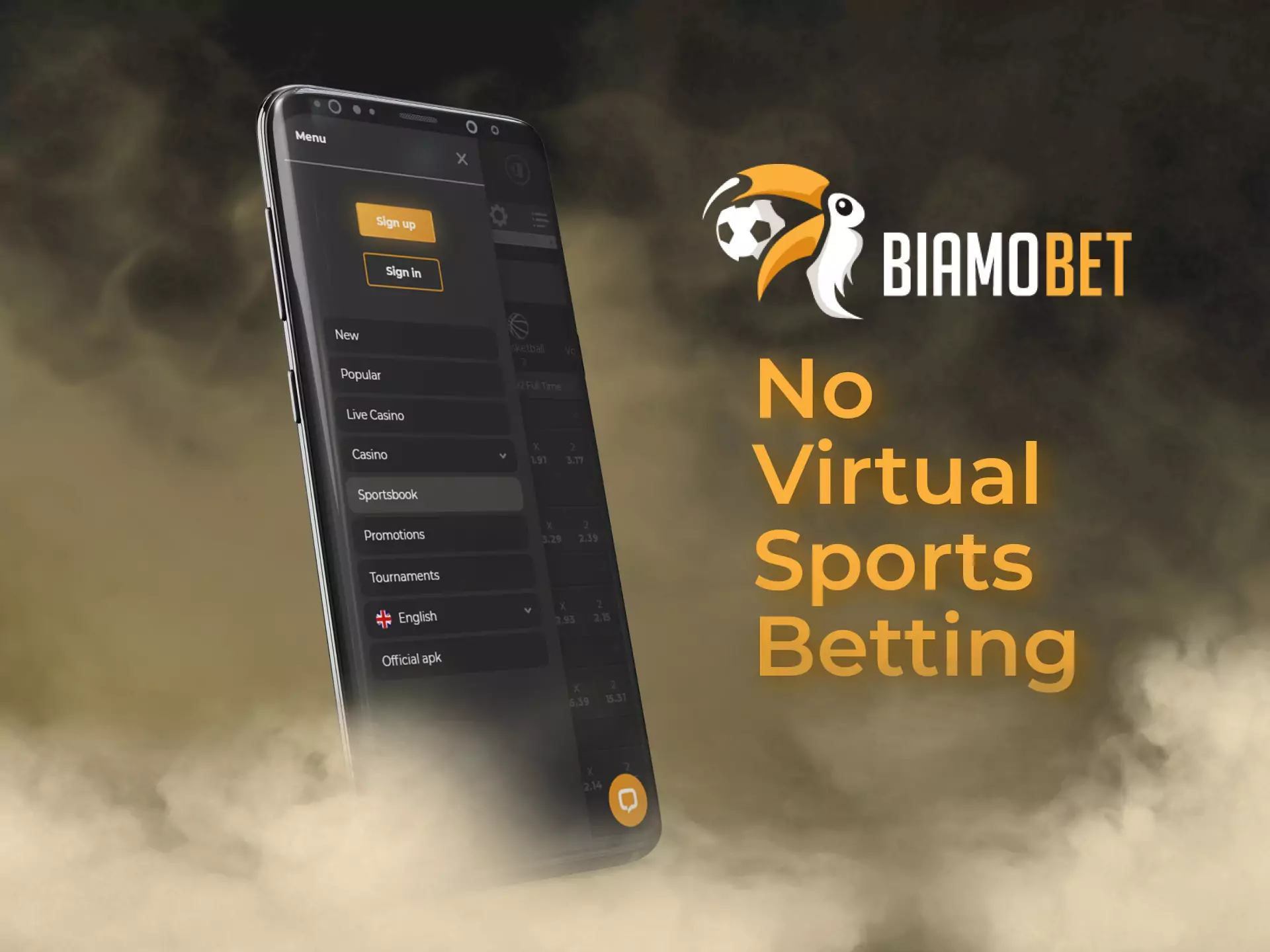Besides usual sports betting, you can place bets on virtual sports.