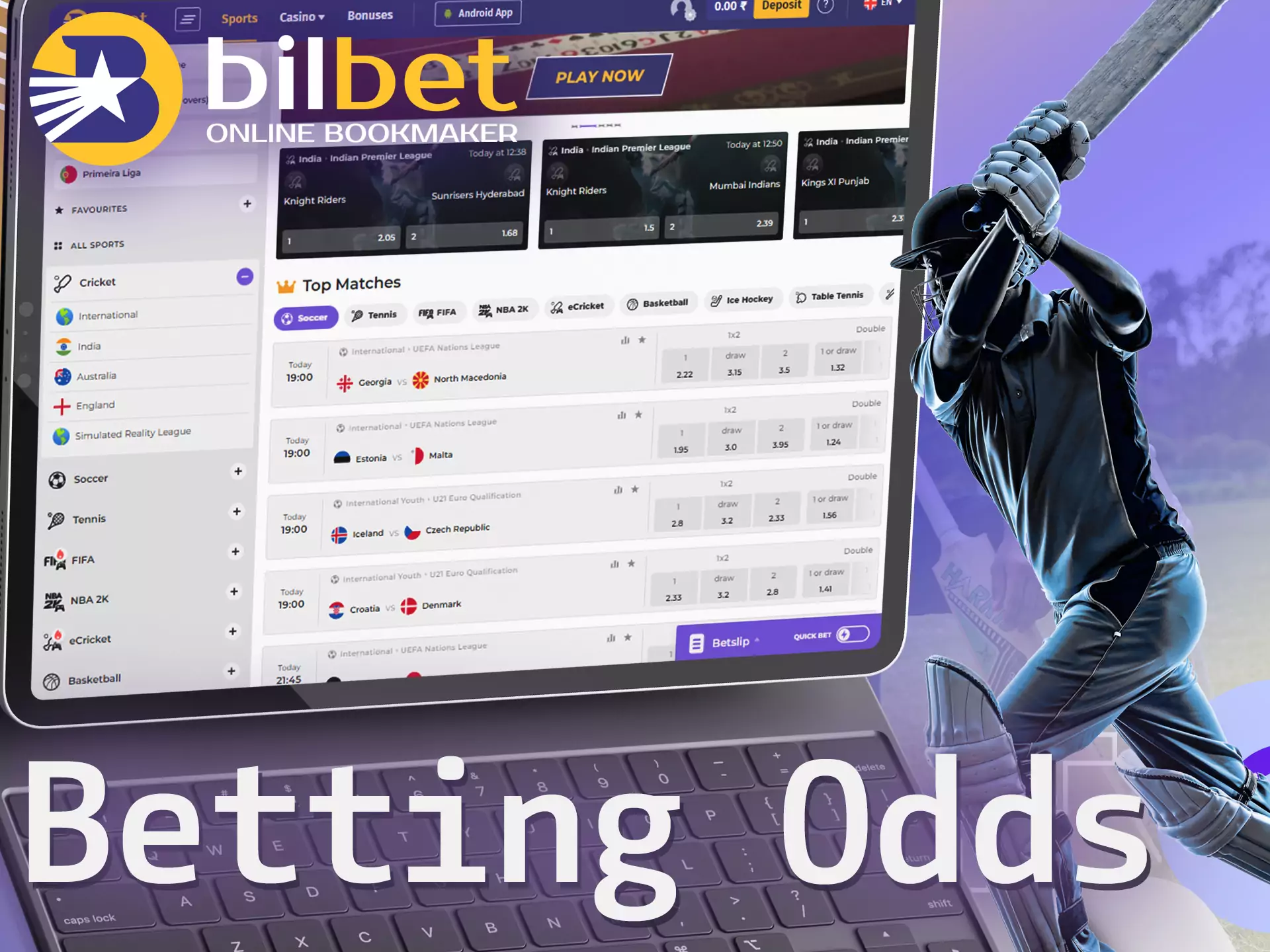 Bilbet users prefer this online bookmaker for its high betting odds.