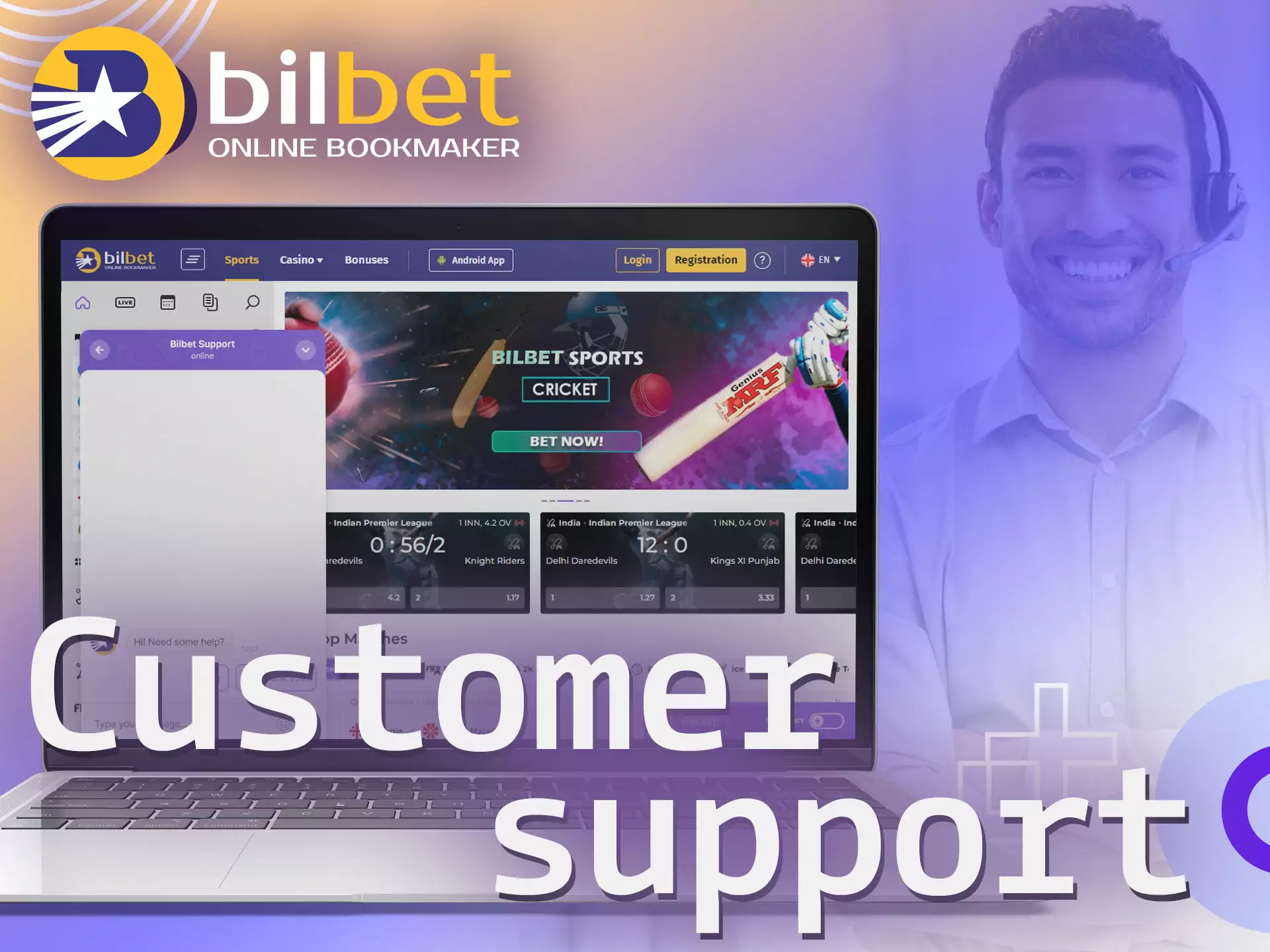 The Bilbet customer service is always ready to help.