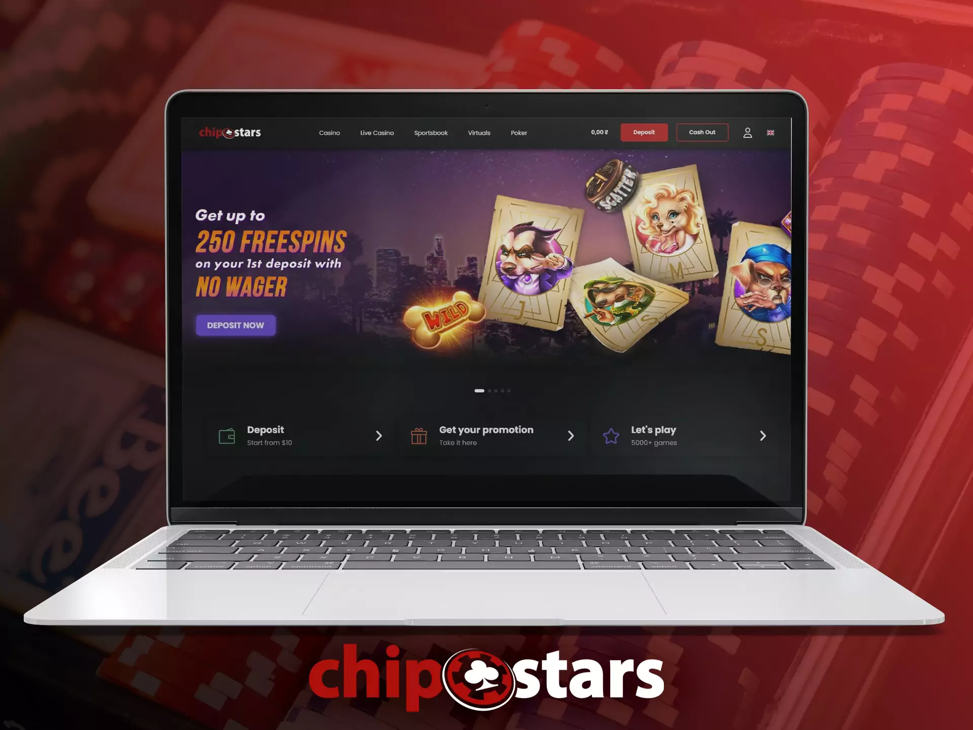 Trust only official sites of Chipstars and avoid fraud.