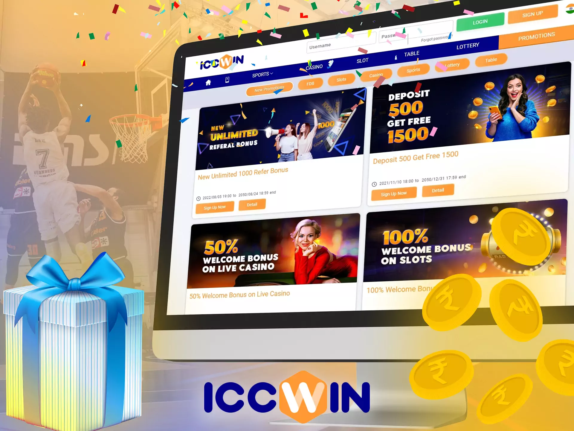 We don't have a special promo code for the ICCWin website yet.