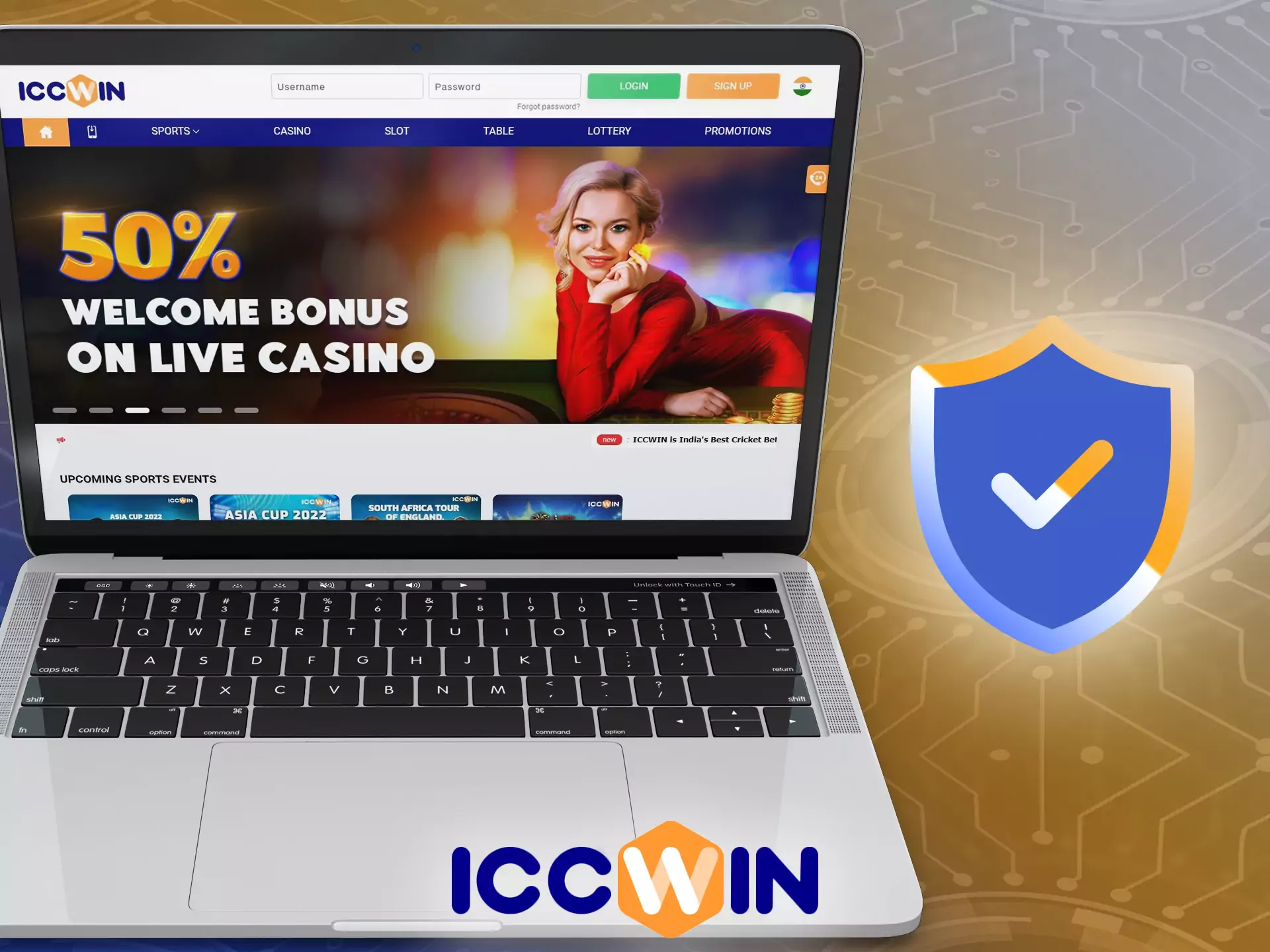 ICCWin is a secure and safe online bookmaker.