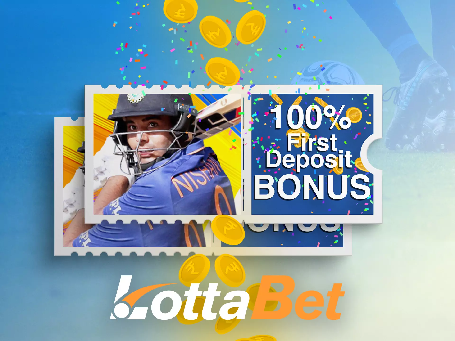 Top up your account to get the welcome bonus from Lottabet.