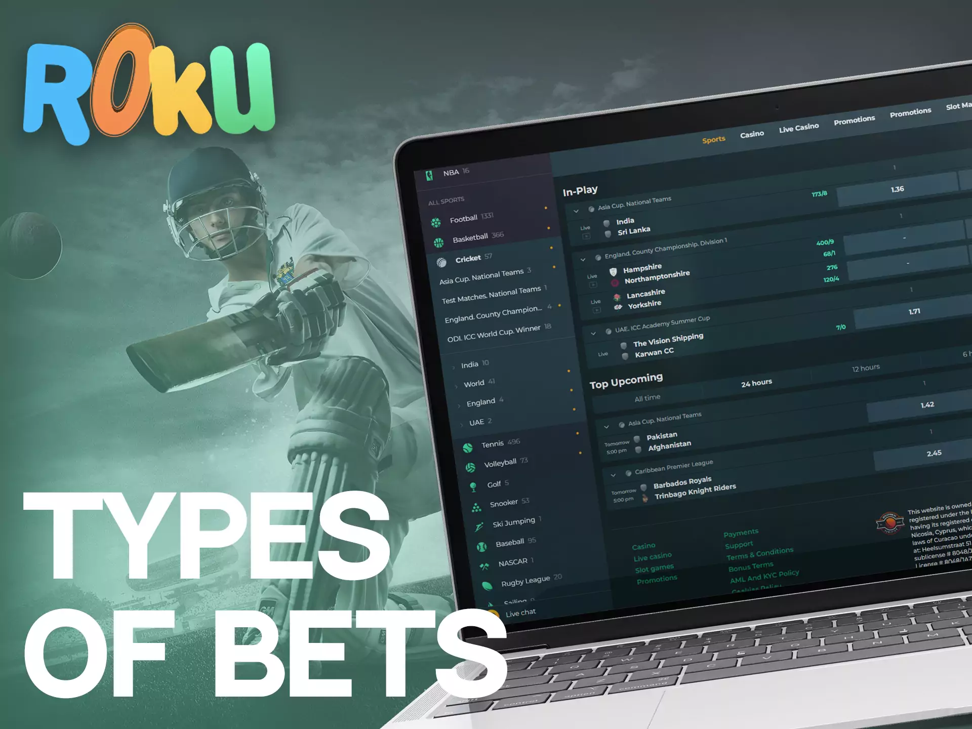 If you can't choose only one type of bet, you can try any of them.